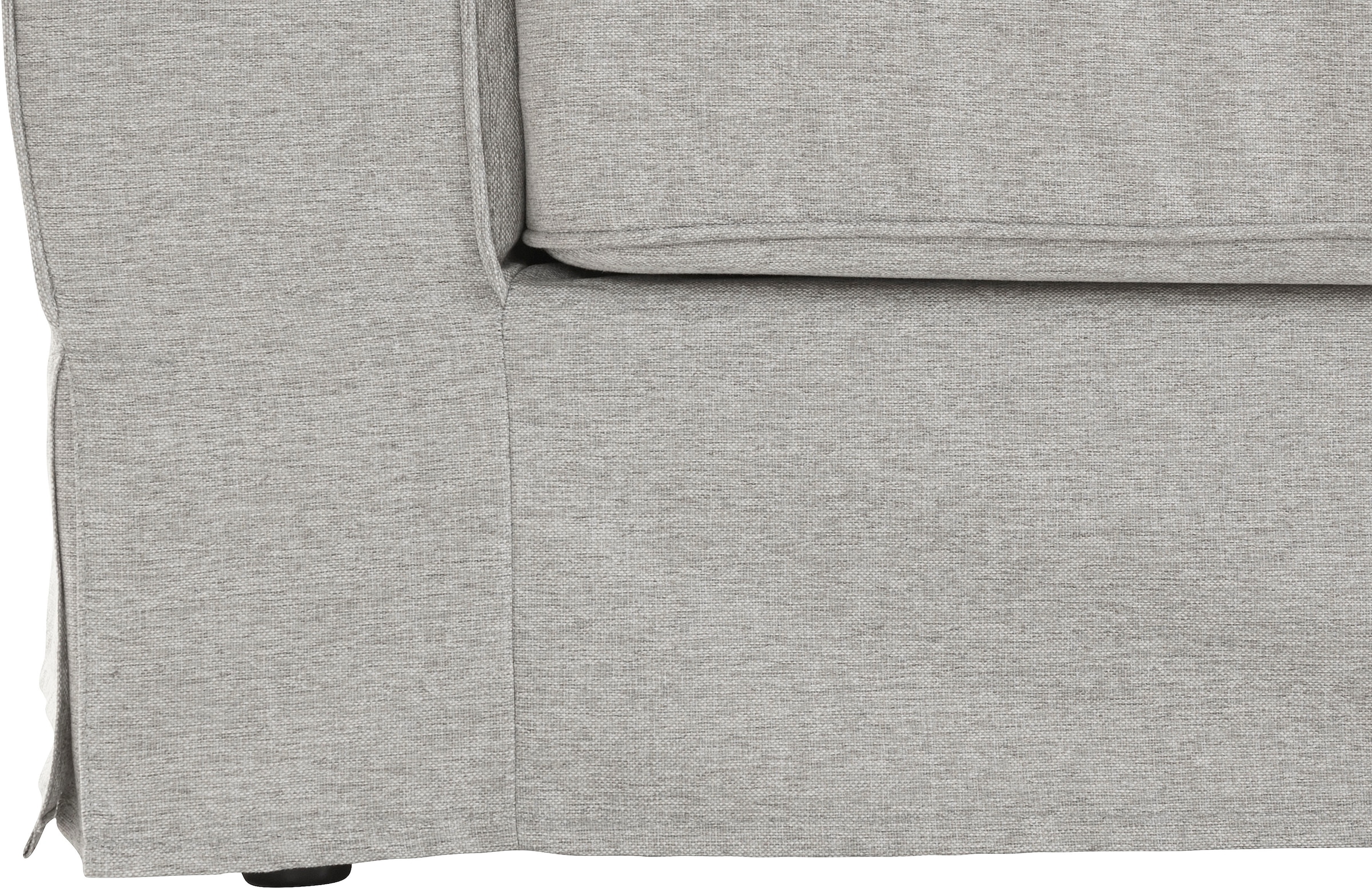 Timbers Ecksofa »Vintage L-Form«, 3-Sitzer Polsterecke im Landhausstil, mit abnehmbarer Husse