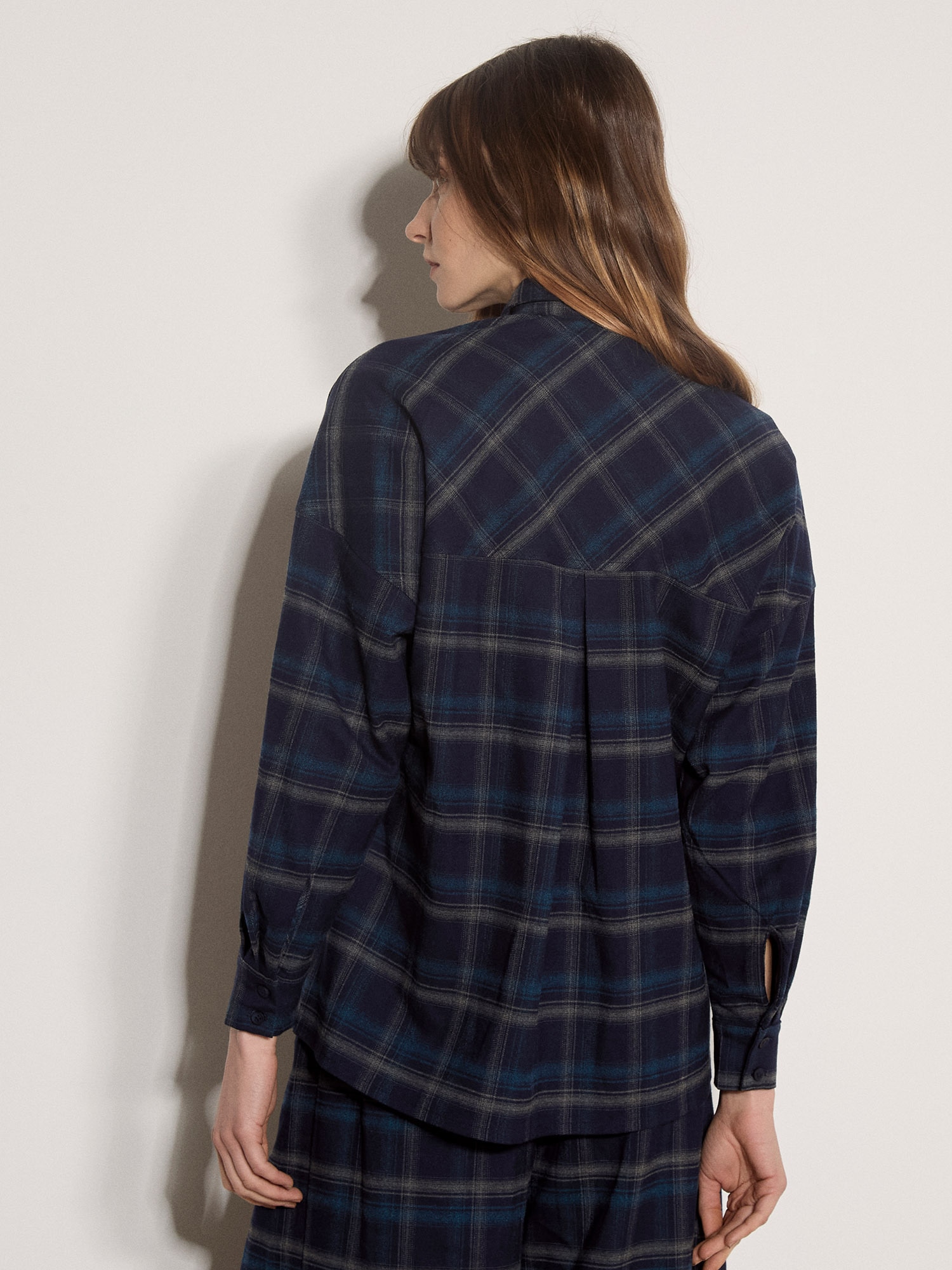 Apricot Hemdbluse »Oversized-Hemd« mit Karomuster