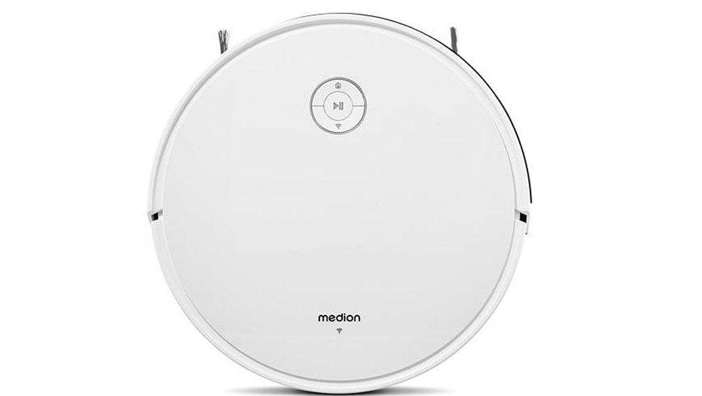 Medion® Saugroboter »S35 (MD 11899), intelligente S-Linien Navigation, 4 kPa Saugleistung«, App-Steuerung, Teppicherkennung, 120 min Laufzeit, Ladestation