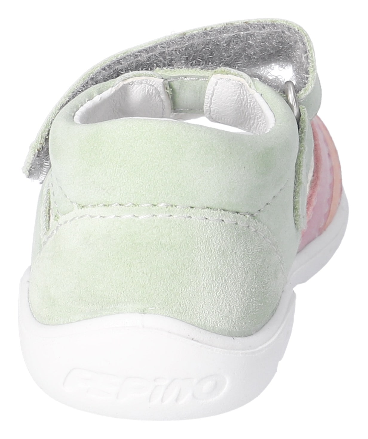 PEPINO by RICOSTA Sandale »Tia WMS: mittel«  , Klettsandale im Regenbogendesign, WMS, Größenschablone zum Download