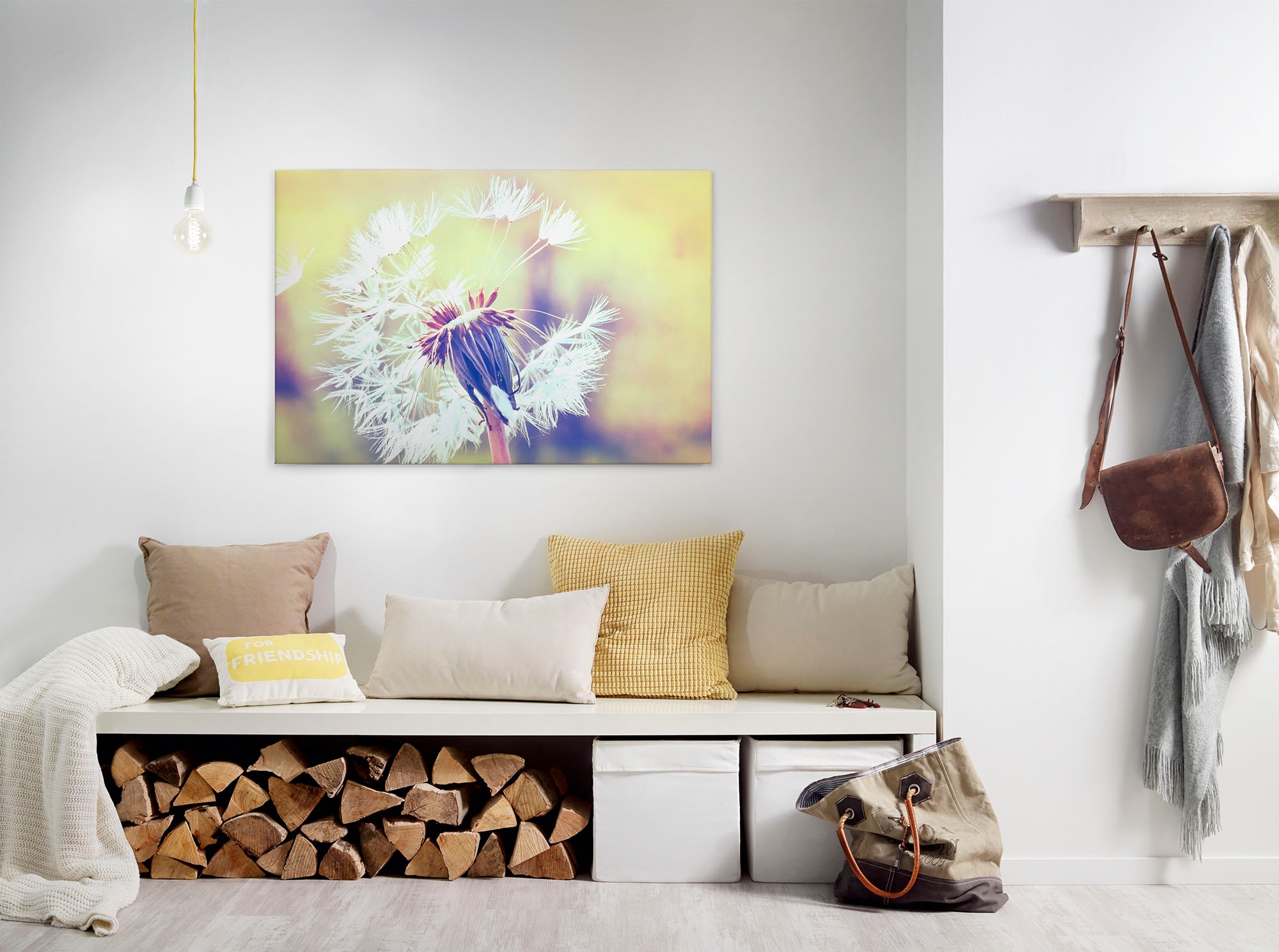 Leinwandbild »Dandelion«, (1 St.), Pusteblume Keilrahmen