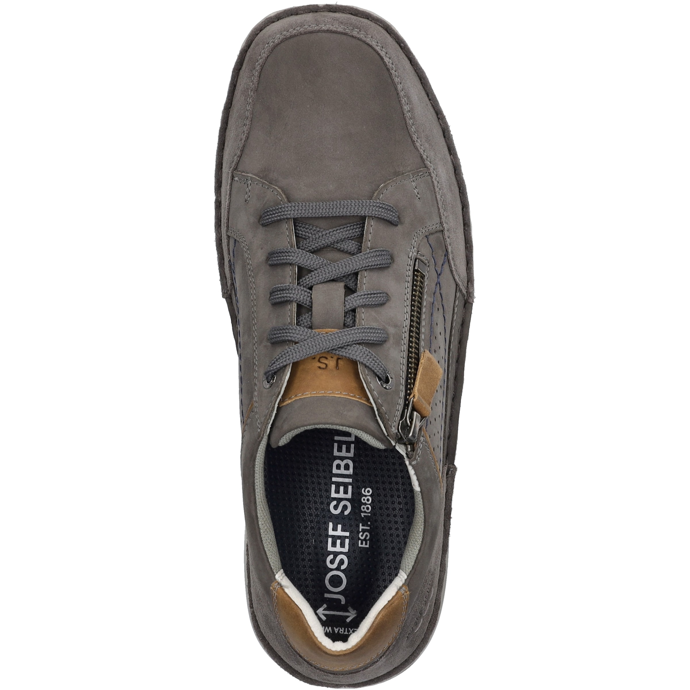 Josef Seibel Schnürschuh »New Anvers 11, asphalt-kombi«