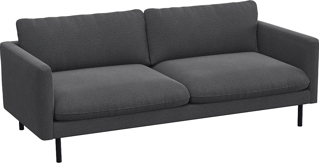 FLEXLUX 3,5-Sitzer »Bolzano, Megasofa, aktuelles Design,« sehr bequem durch Kaltschaum, im Sitz, lose Sitz -& Rückenkissen