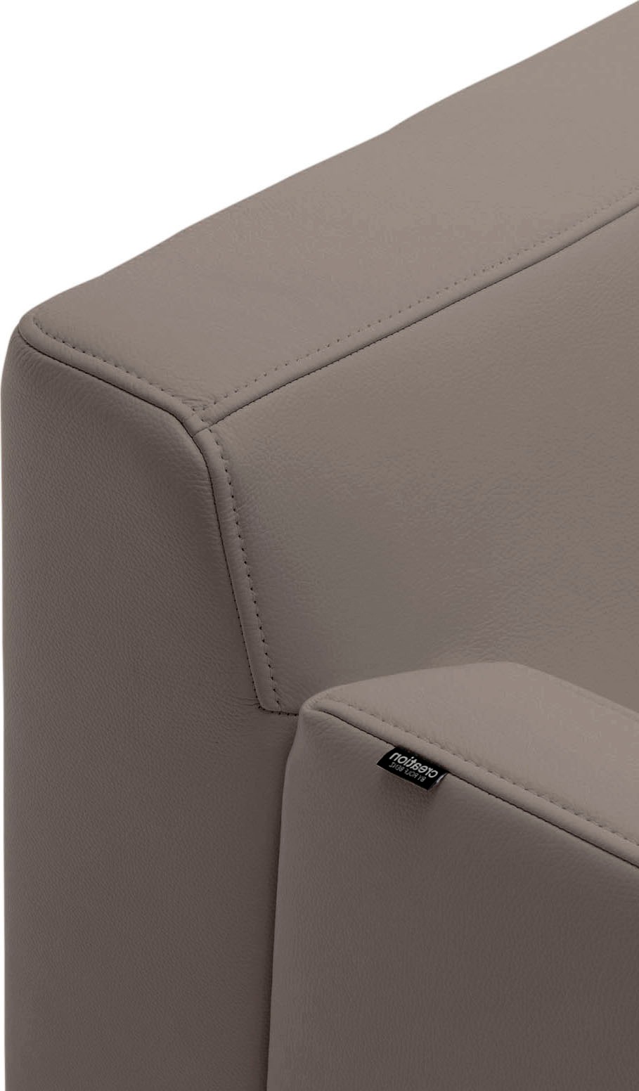 Creation BY ROLF BENZ Ecksofa »CR.446«, in minimalistischer, schwereloser Optik, Breite 296 cm
