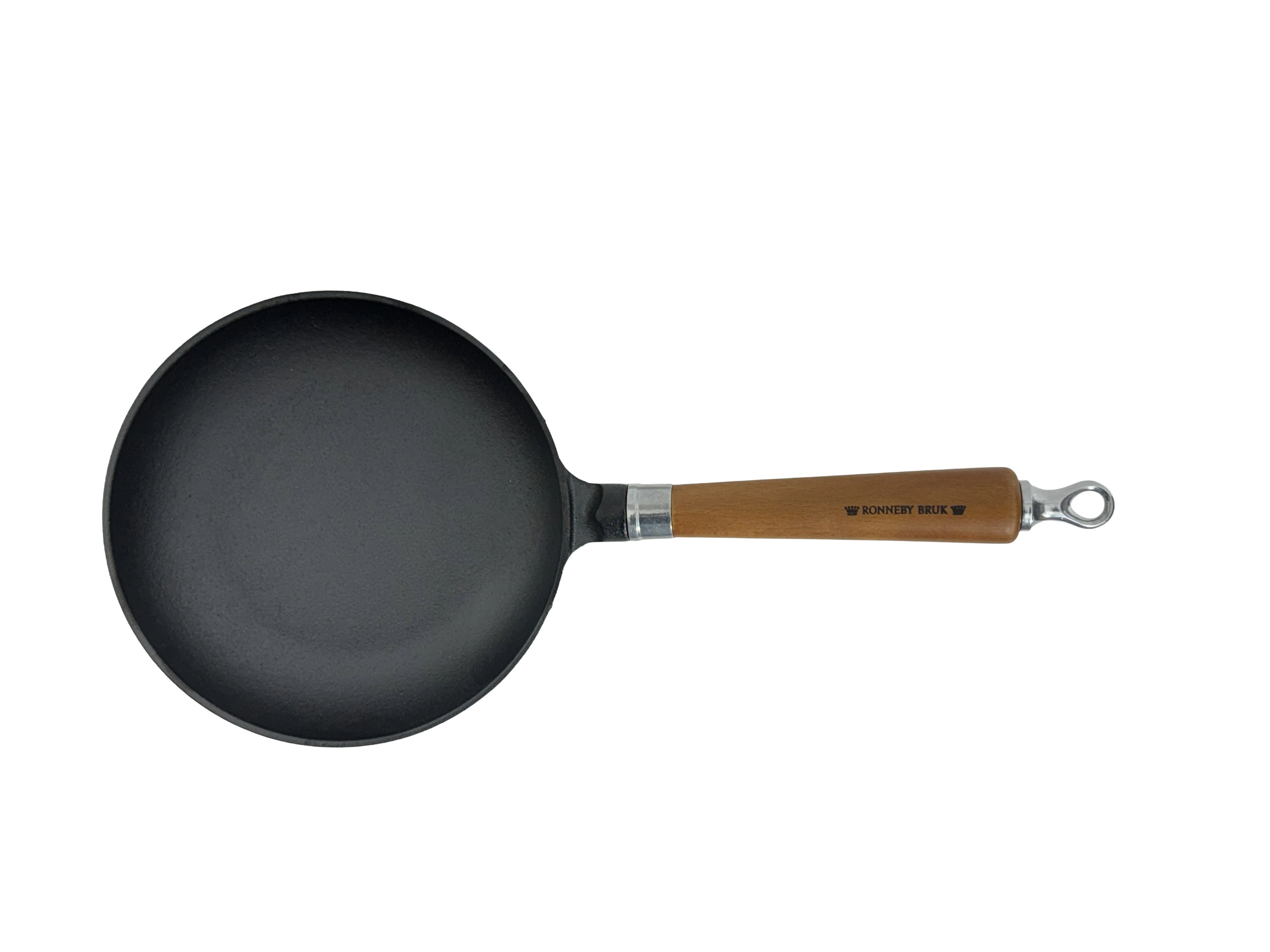 Ronneby Bruk Bratpfanne »Maestro, hoch, Ø 20 cm, mit Holzgriff« Gusseisen 1 tlg.