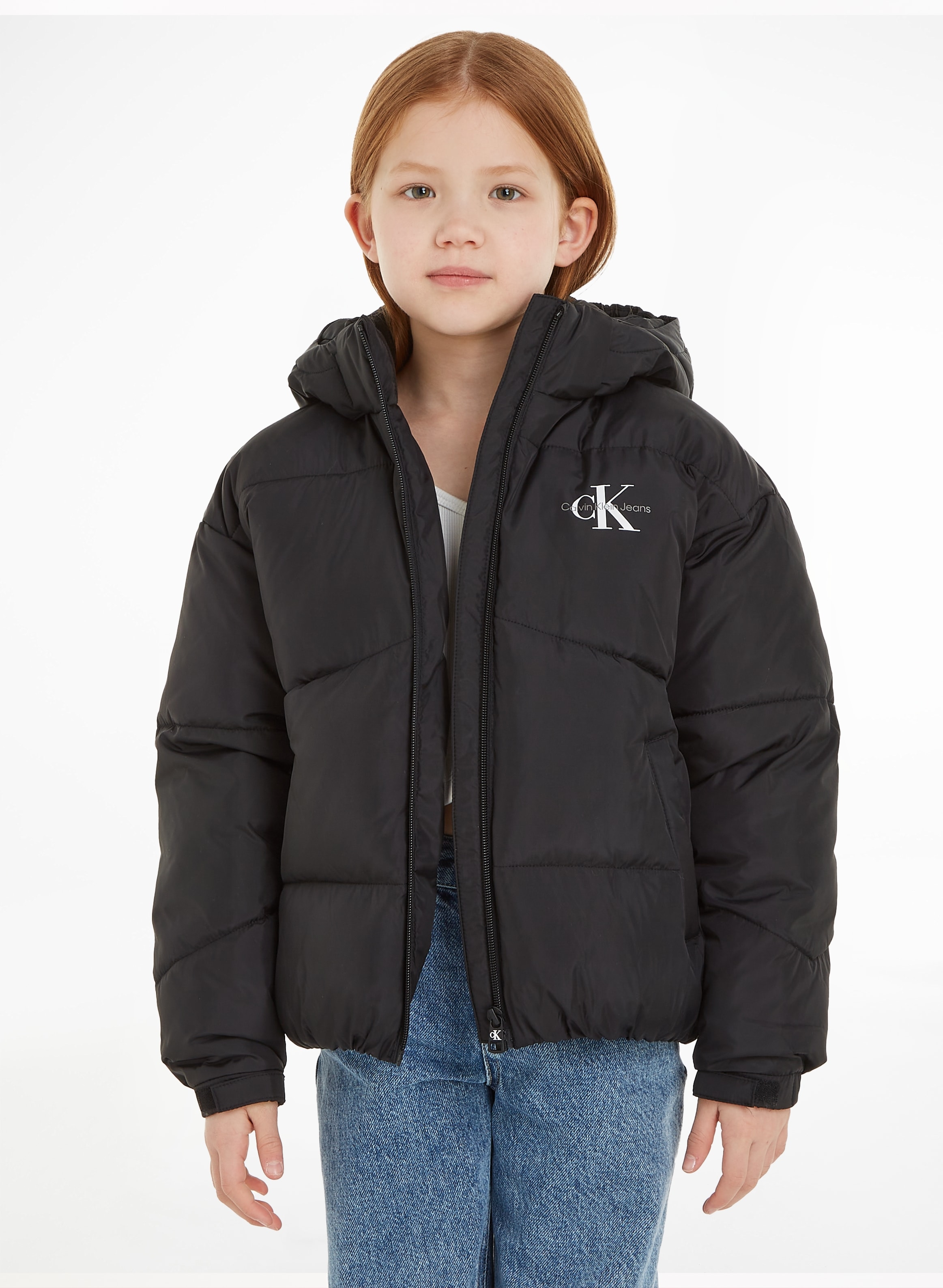 Winterjacke »CK SHORT PUFFER JACKET«