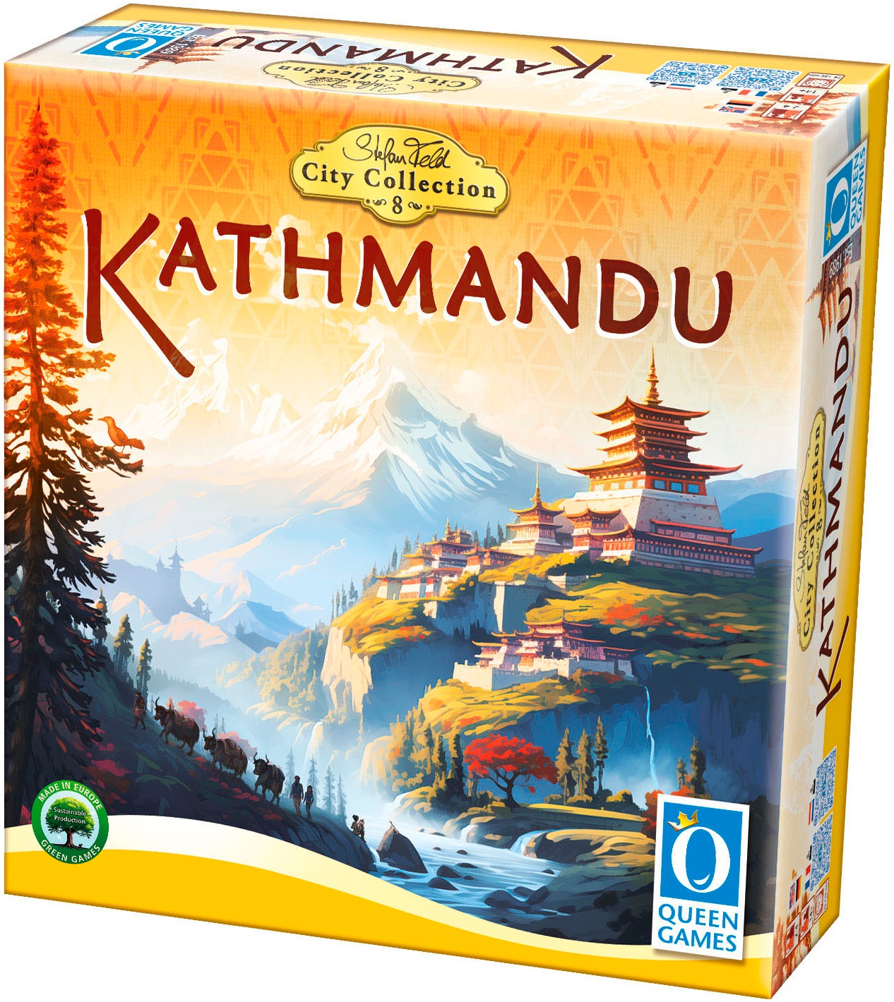 Queen Games Spiel »Kathmandu - Classic Edition«, Made in Europe