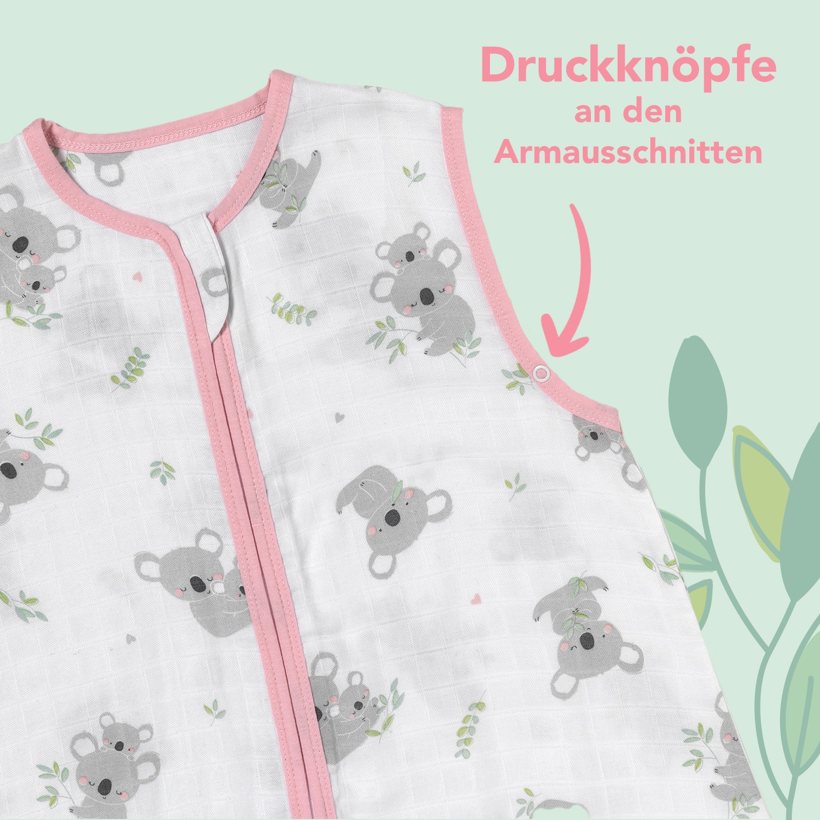 Schlummersack Babyschlafsack »Schlafsack ohne Füßen 0.5 Tog«