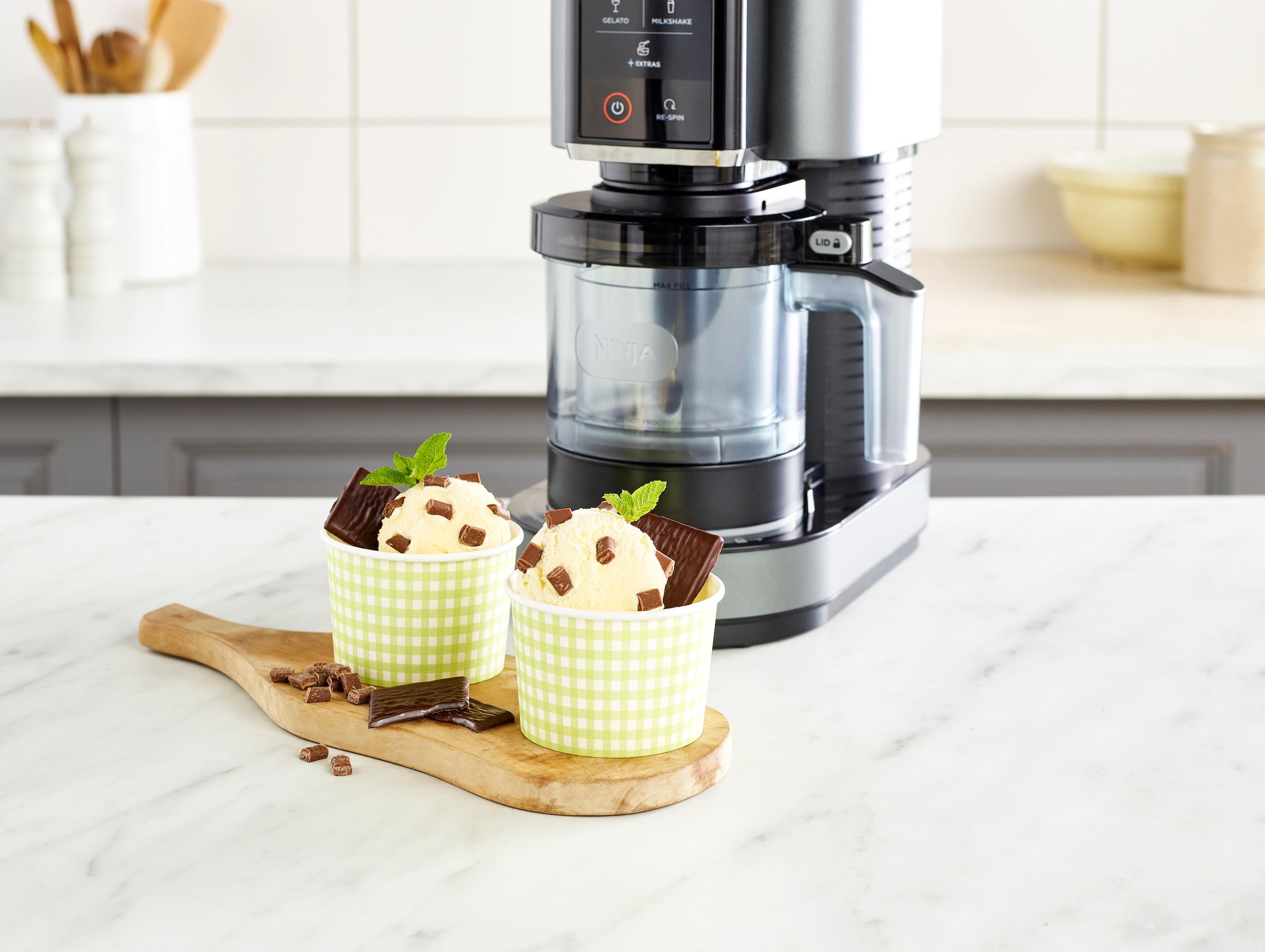 NINJA Eismaschine »NC302EU Creami« 0,47 l 800 W Mit 2 Dessertbehältern