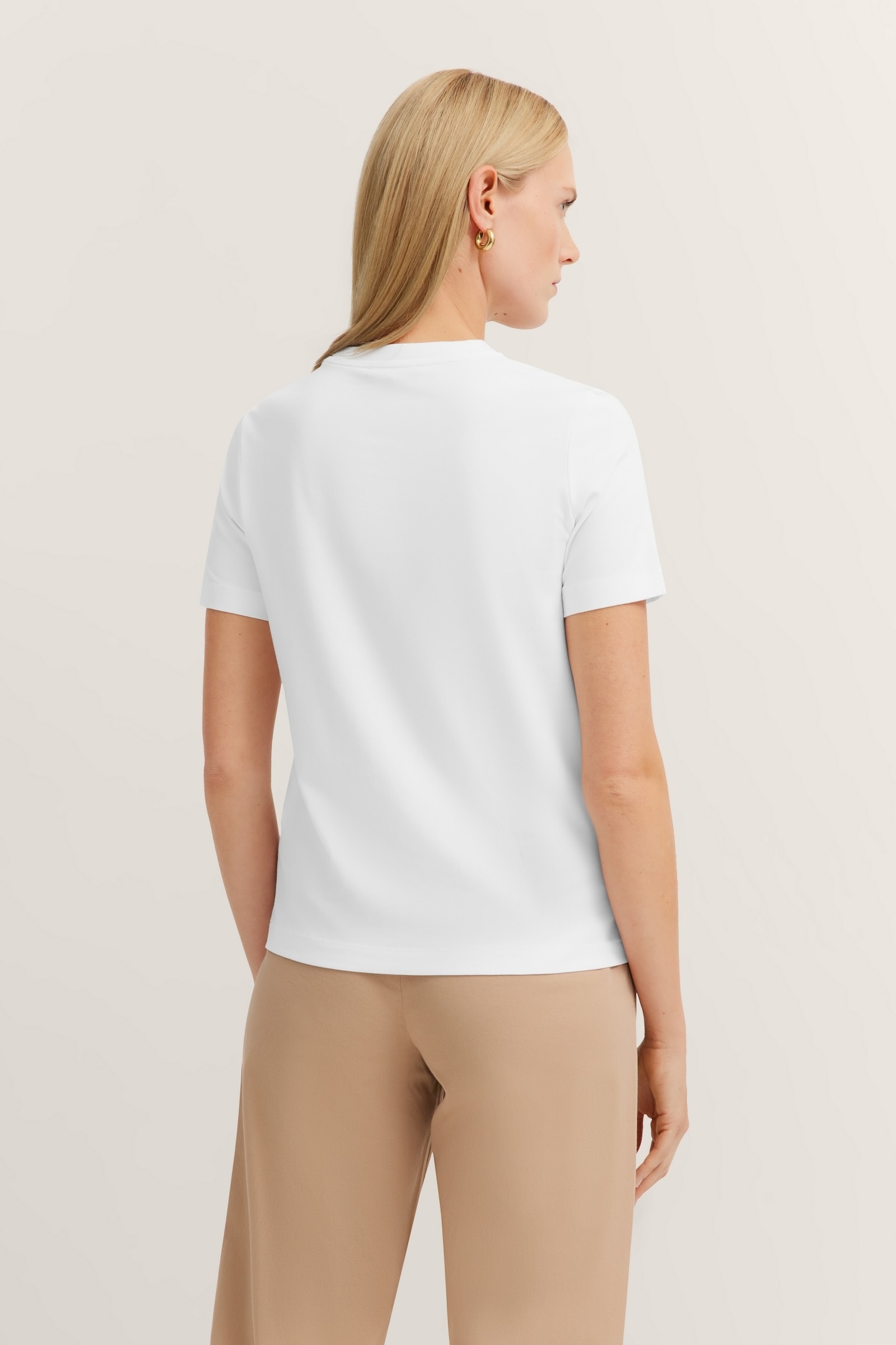 bugatti T-Shirt, aus elastischer Baumwolle