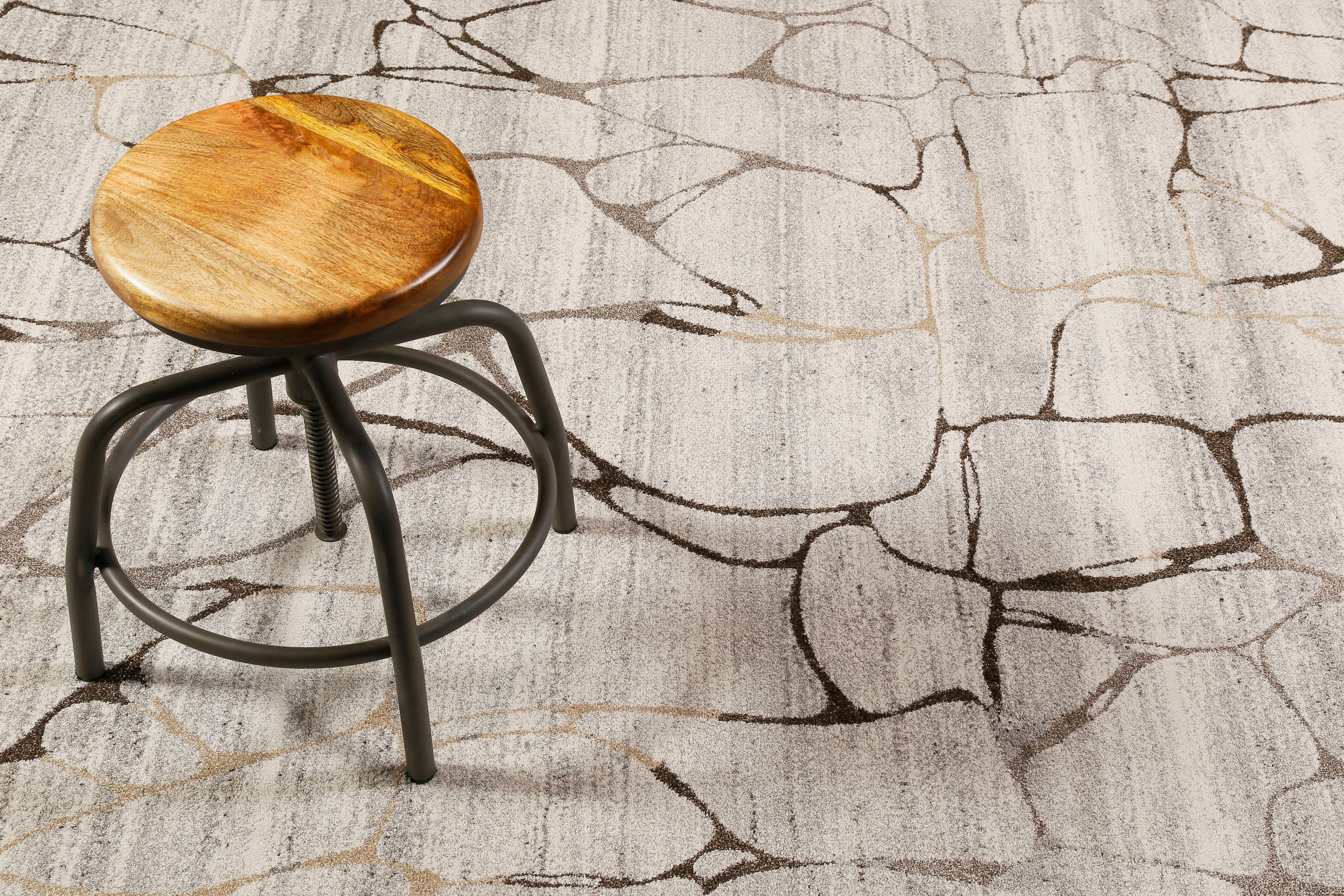 Wecon home Teppich »Solo Fields« rechteckig 10 mm Höhe Kurzflor, Wohnzimmer