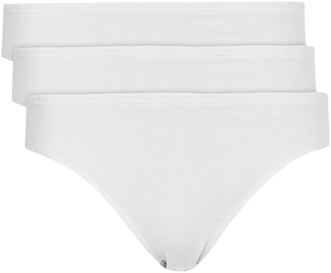 Jazz-Pants Slips »"Fine Cotton"«, (3er Pack), mit angenehm weichem Glanzbund