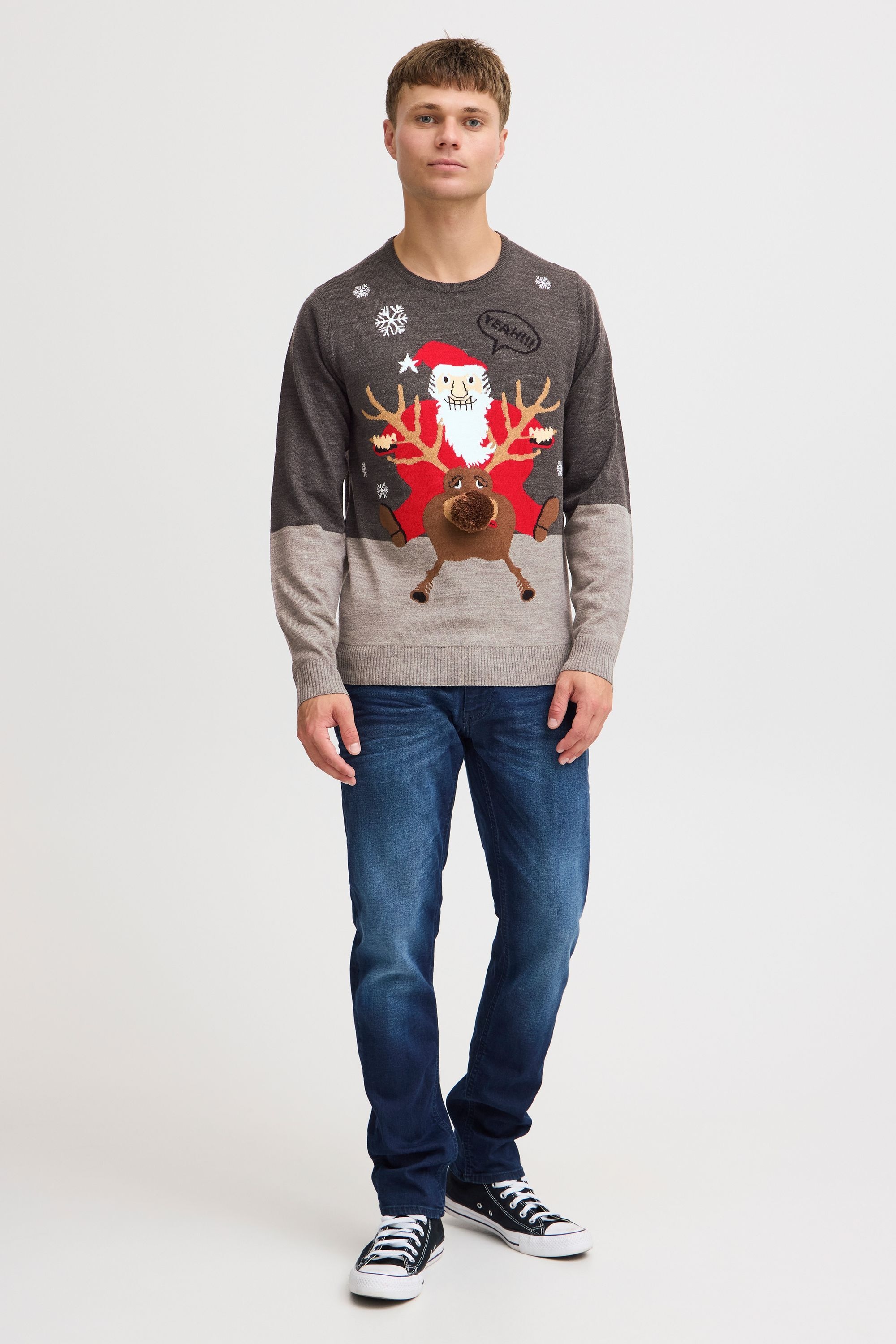 Blend Strickfleece-Pullover »Strickpullover BHRudolph«