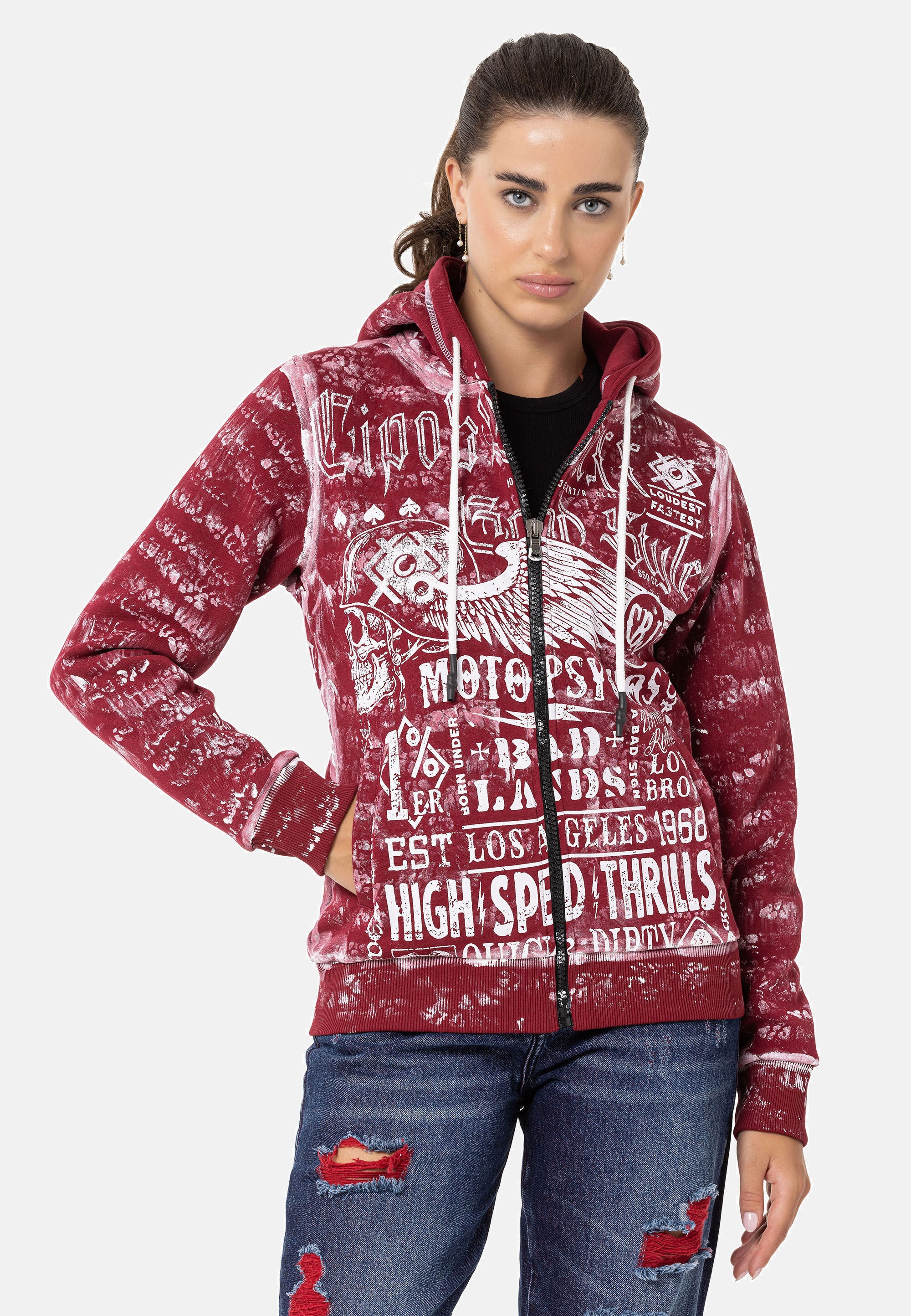 Cipo & Baxx »Cipo & Baxx Sweatjacke WL352«