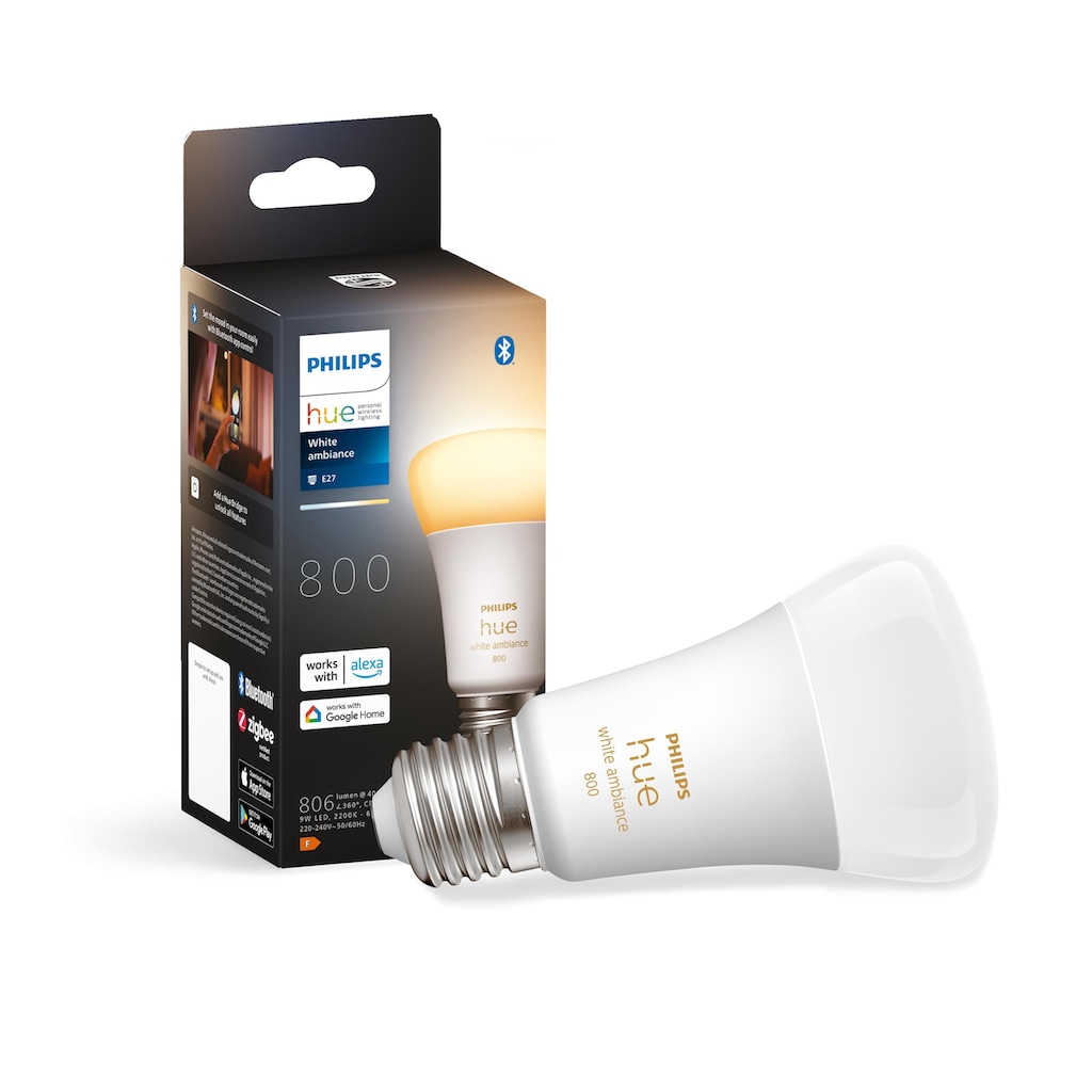 Philips Hue Smarte LED-Leuchte »White Ambiance E27 Einzelpack 800«