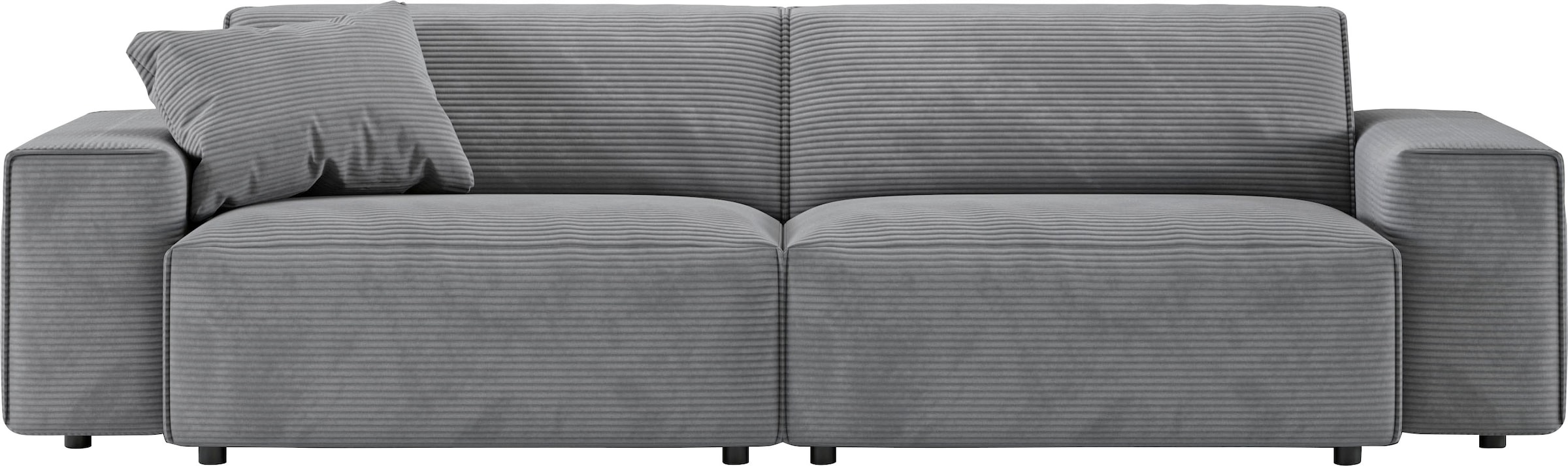 andas Big-Sofa »Glimminge  auch in Breitcord, Feincord + Easy care-Bezug,«, besondere Kedernähte Zierkissen