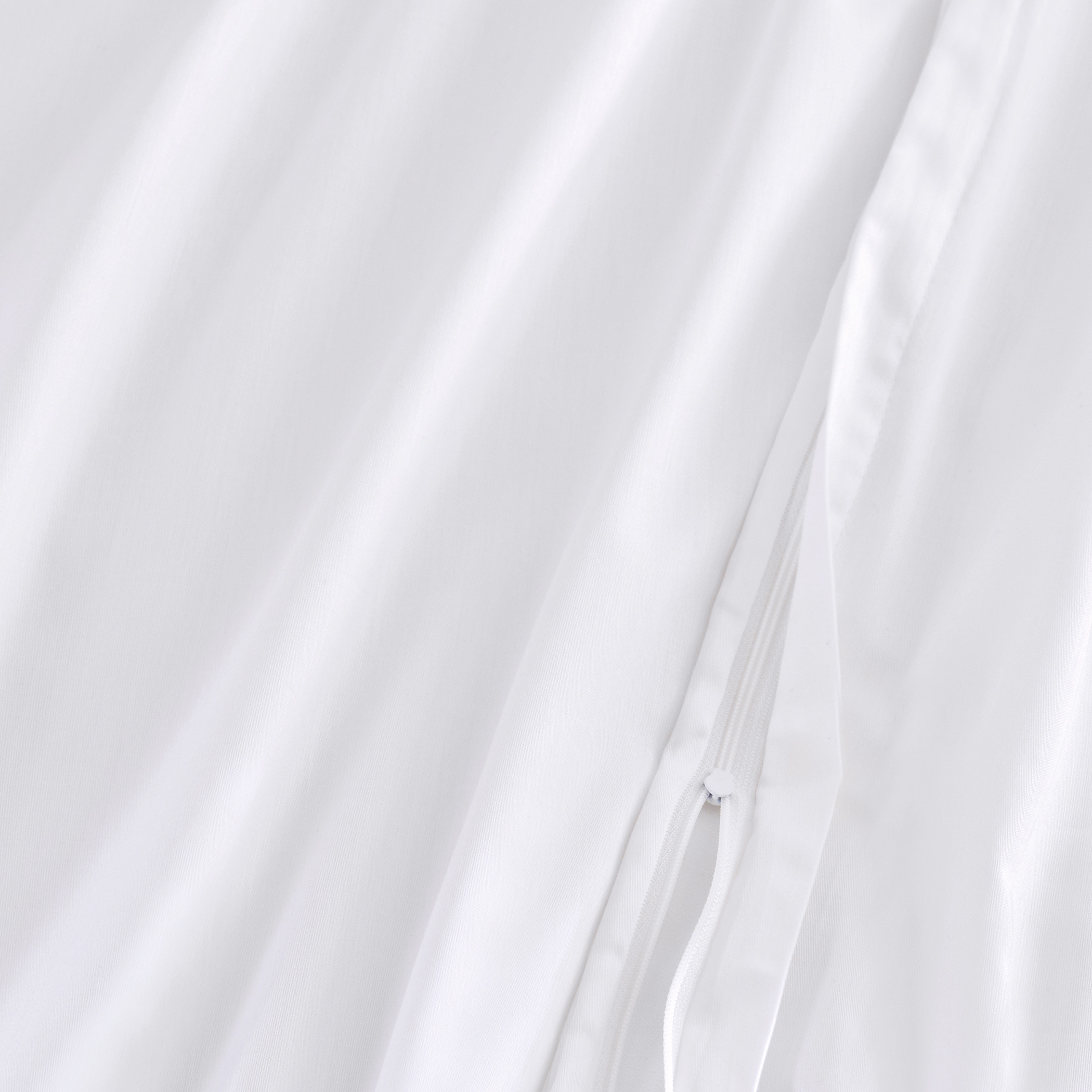 Florella Bettwäsche »Uni weiß Edel-Satin,  100% Baumwolle« 2 Stk.