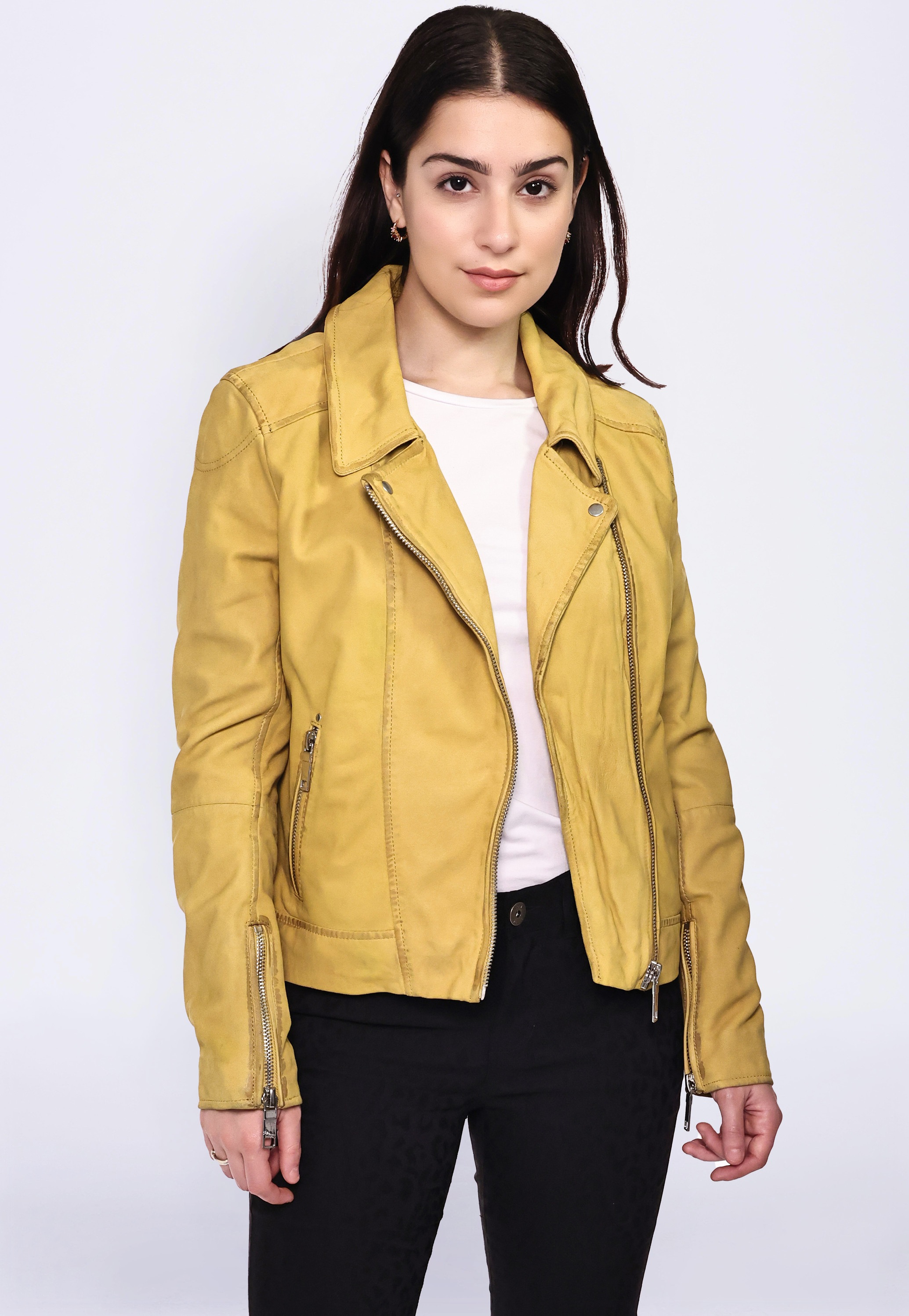 Maze Bikerjacke »Lederjacke Romie«