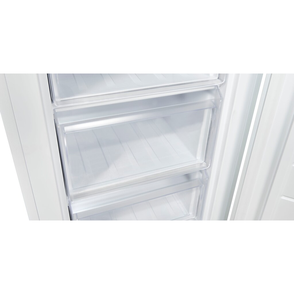 exquisit Gefrierschrank »GS81-040E weiss«, 85 cm hoch, 58 cm breit