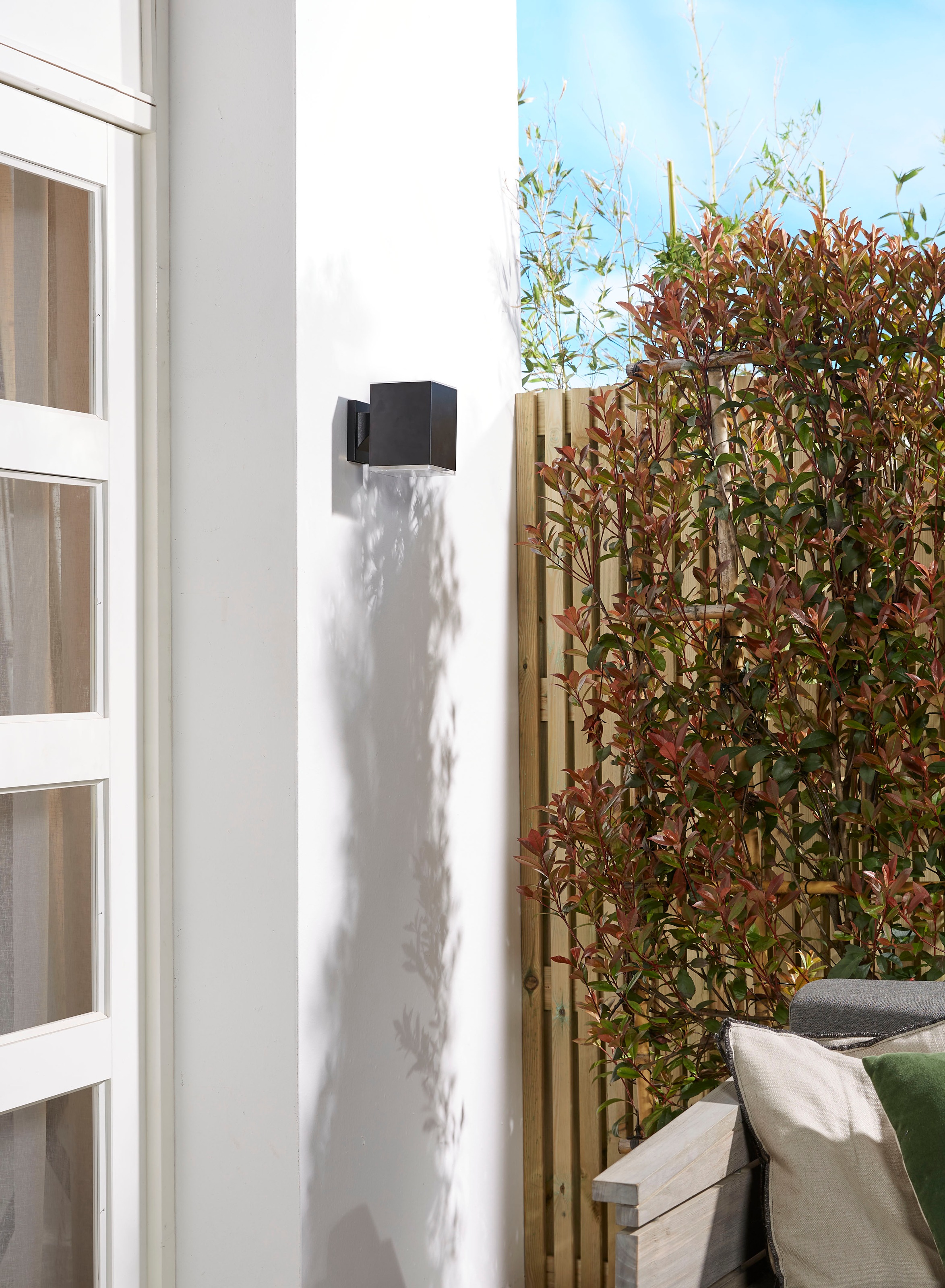 LUXFORM LED Außen-Wandleuchte »Luxform Solar Maine« LED-Modul 1 Stk. Warmweiß LED-Wandleuchte, Solarenergie, warmweiß, IP44