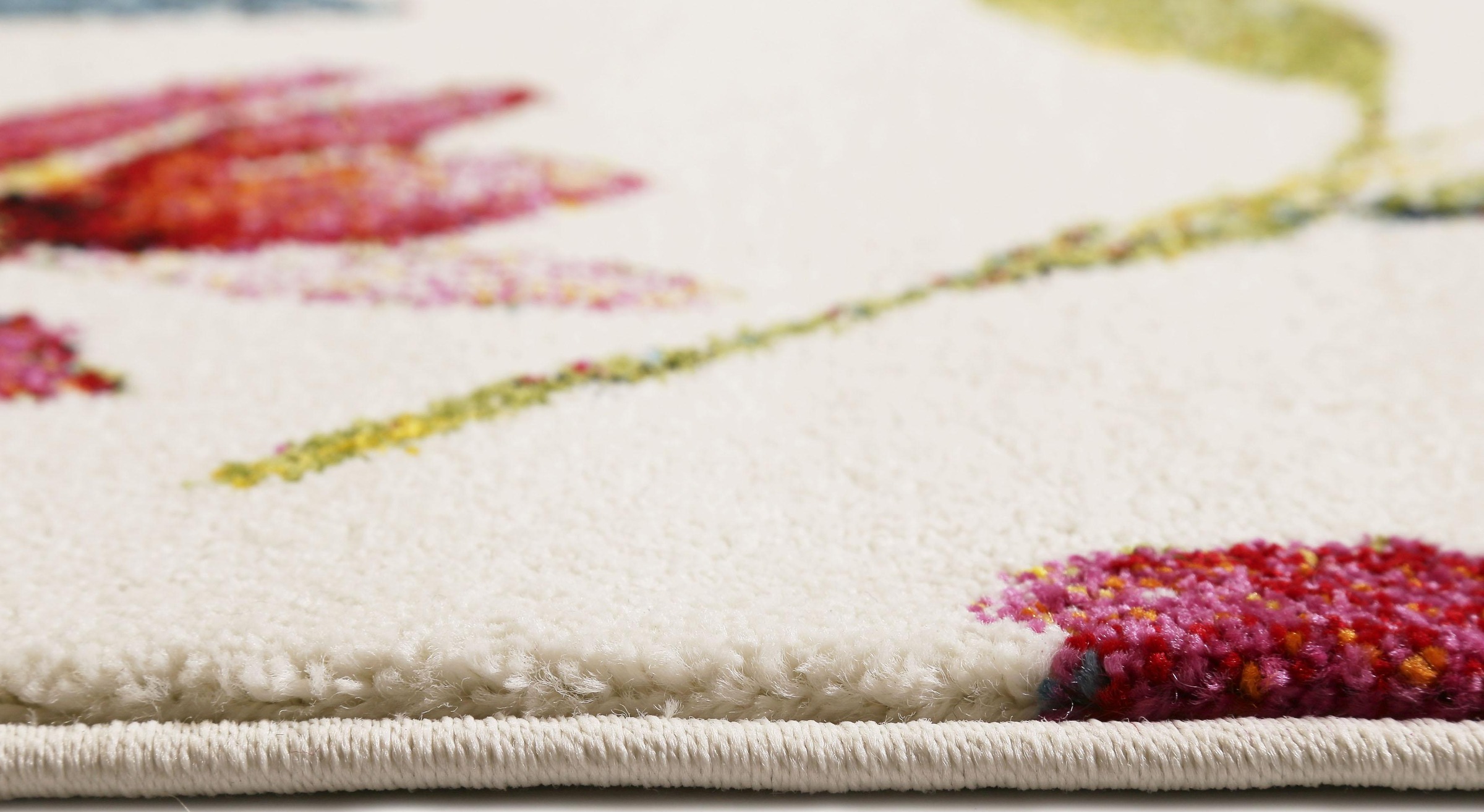 Wecon home Teppich »Summer Breeze« rechteckig 13 mm Höhe Wohnzimmer