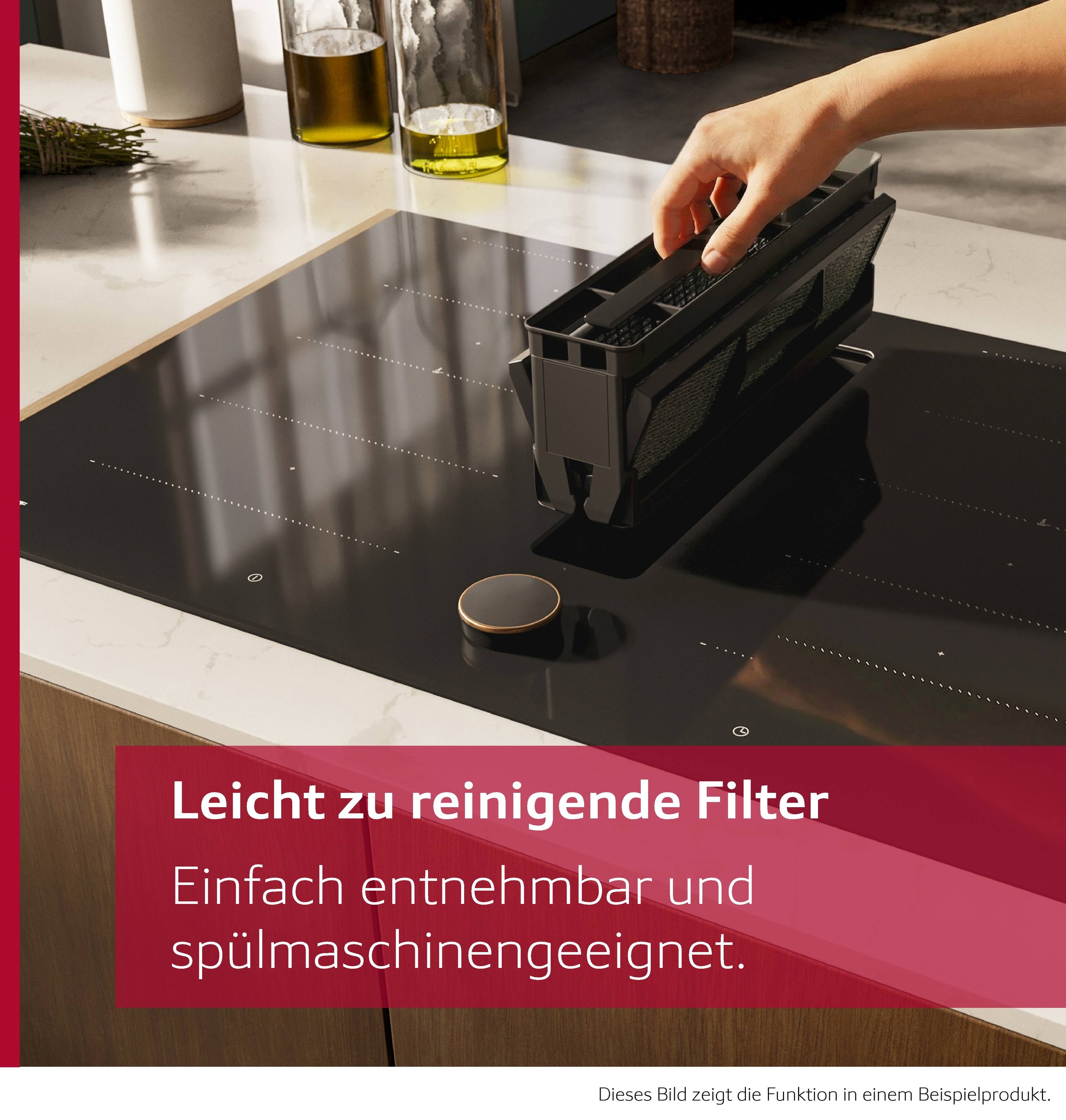 NEFF Kochfeld mit Dunstabzug »V68FUX4L0« Präzise und bequeme Steuerung mit Twist Pad® und intuitive Flexzonen
