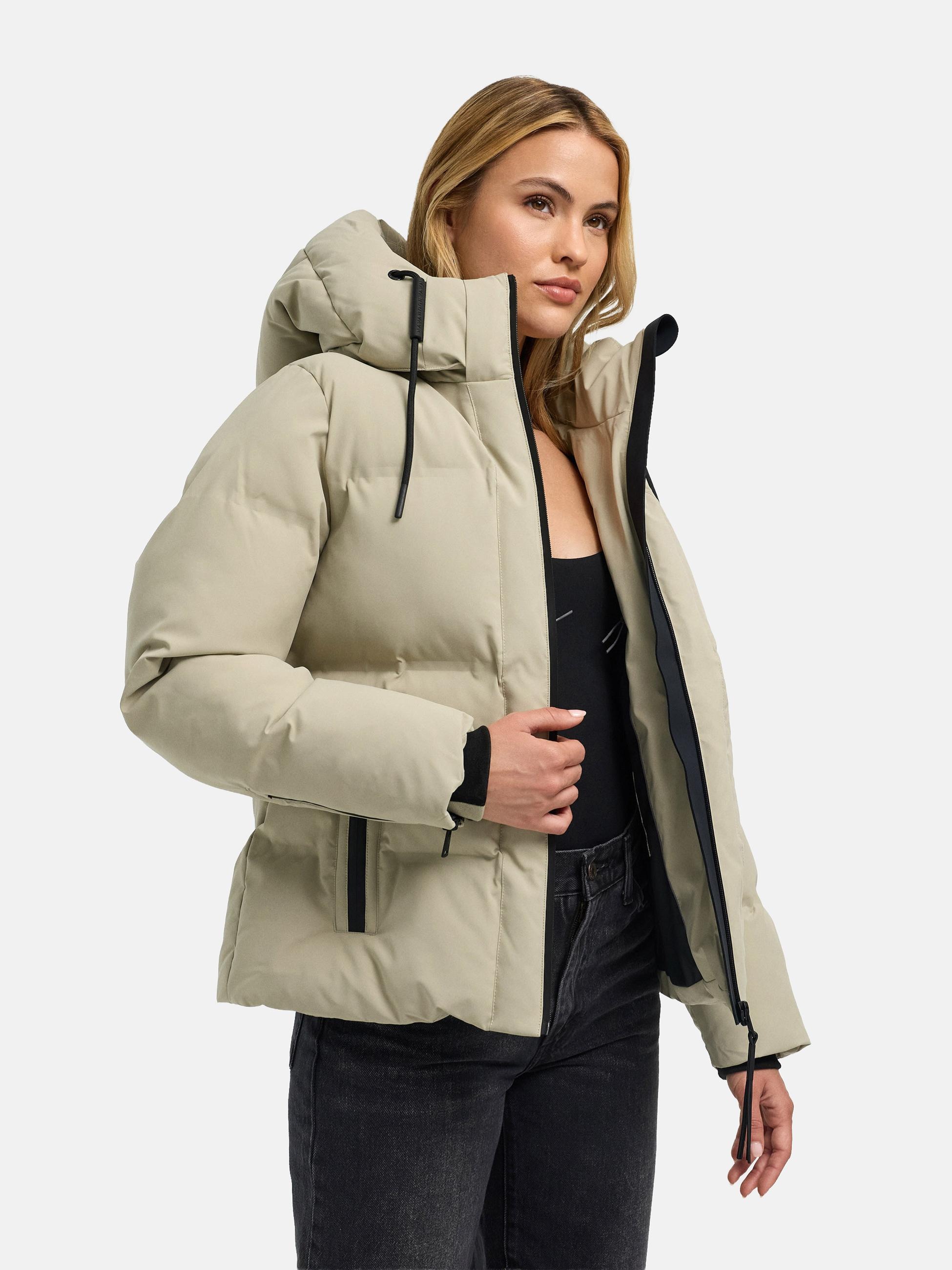 Navahoo Outdoorjacke »Steppjacke Wolkentanz XIV« mit Kapuze Kurze Damen Steppjacke mit abnehmbarer Kapuze