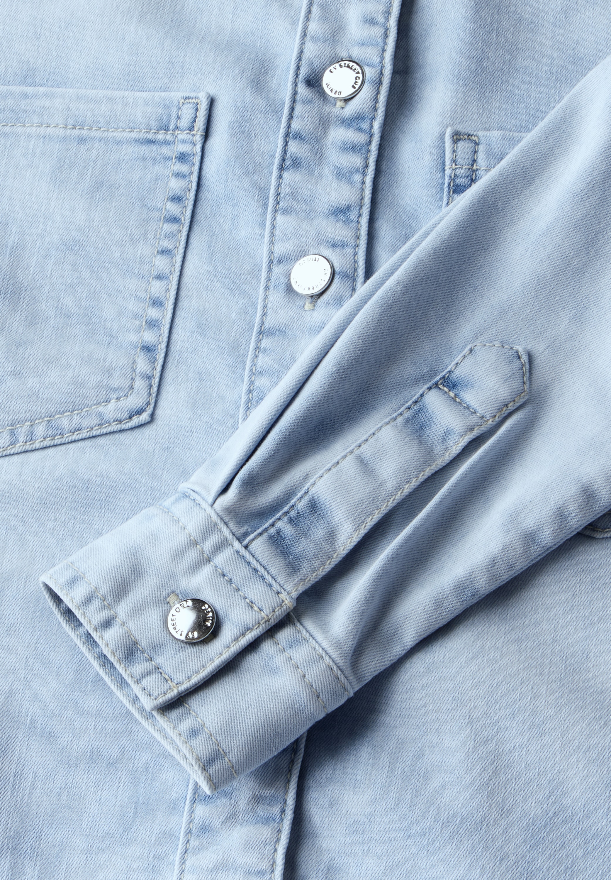 STREET ONE Hemdbluse, mit Brusttaschen