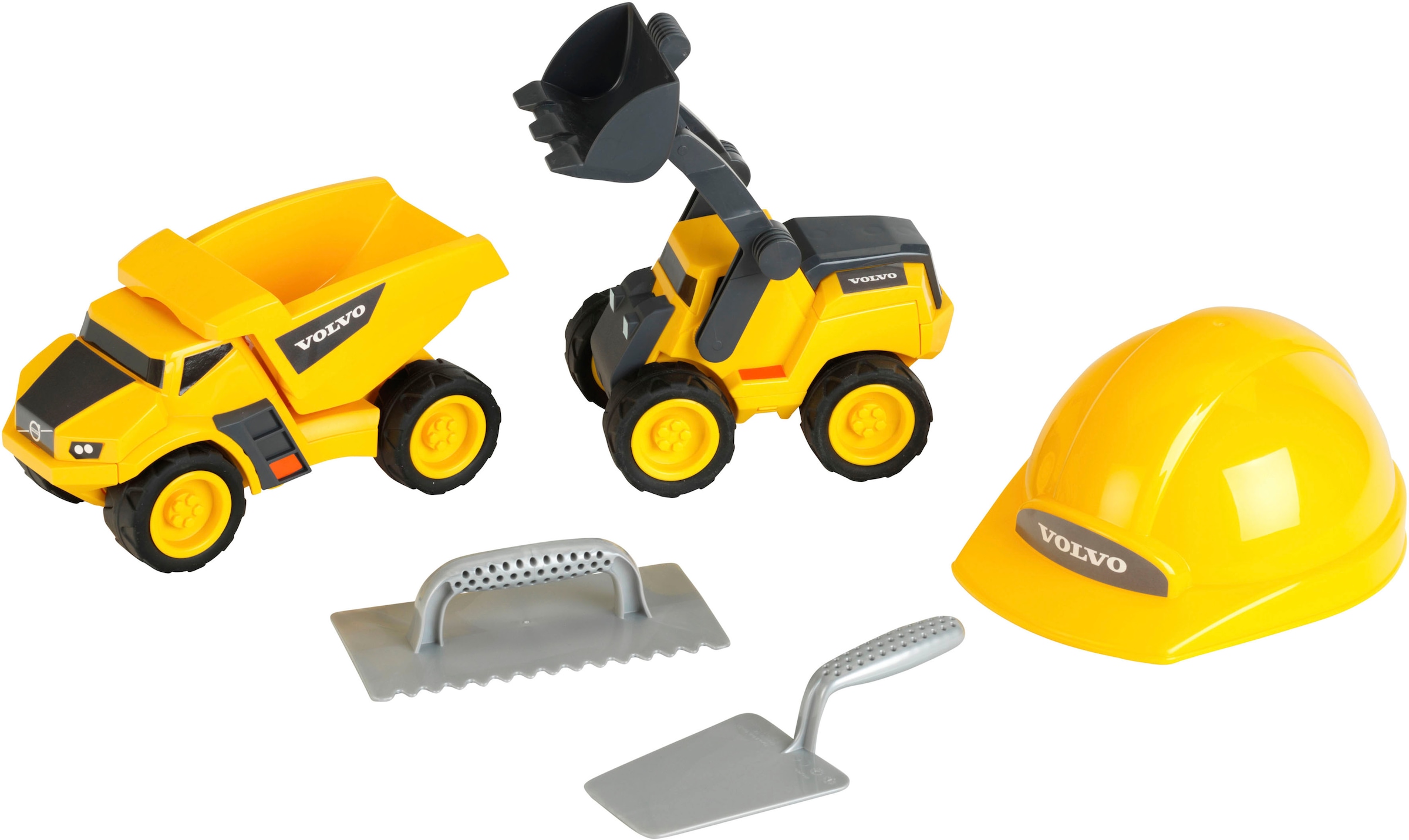 Klein Spielzeug-Radlader »Volvo Power - Baustellen Profi Set«
