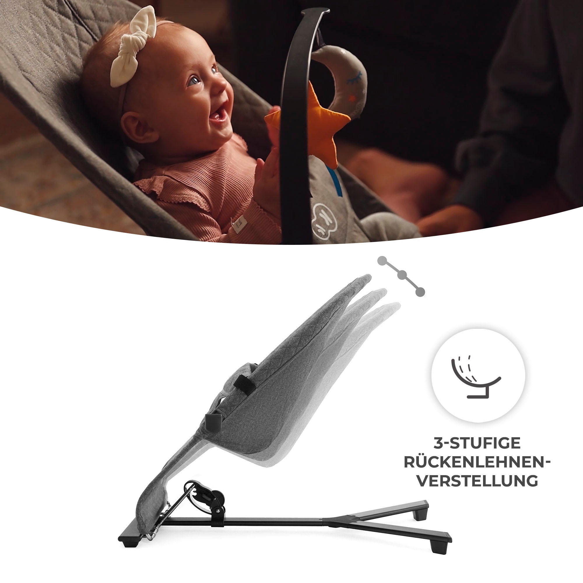 Kinderkraft Babywippe »MIMI«, bis 9 kg