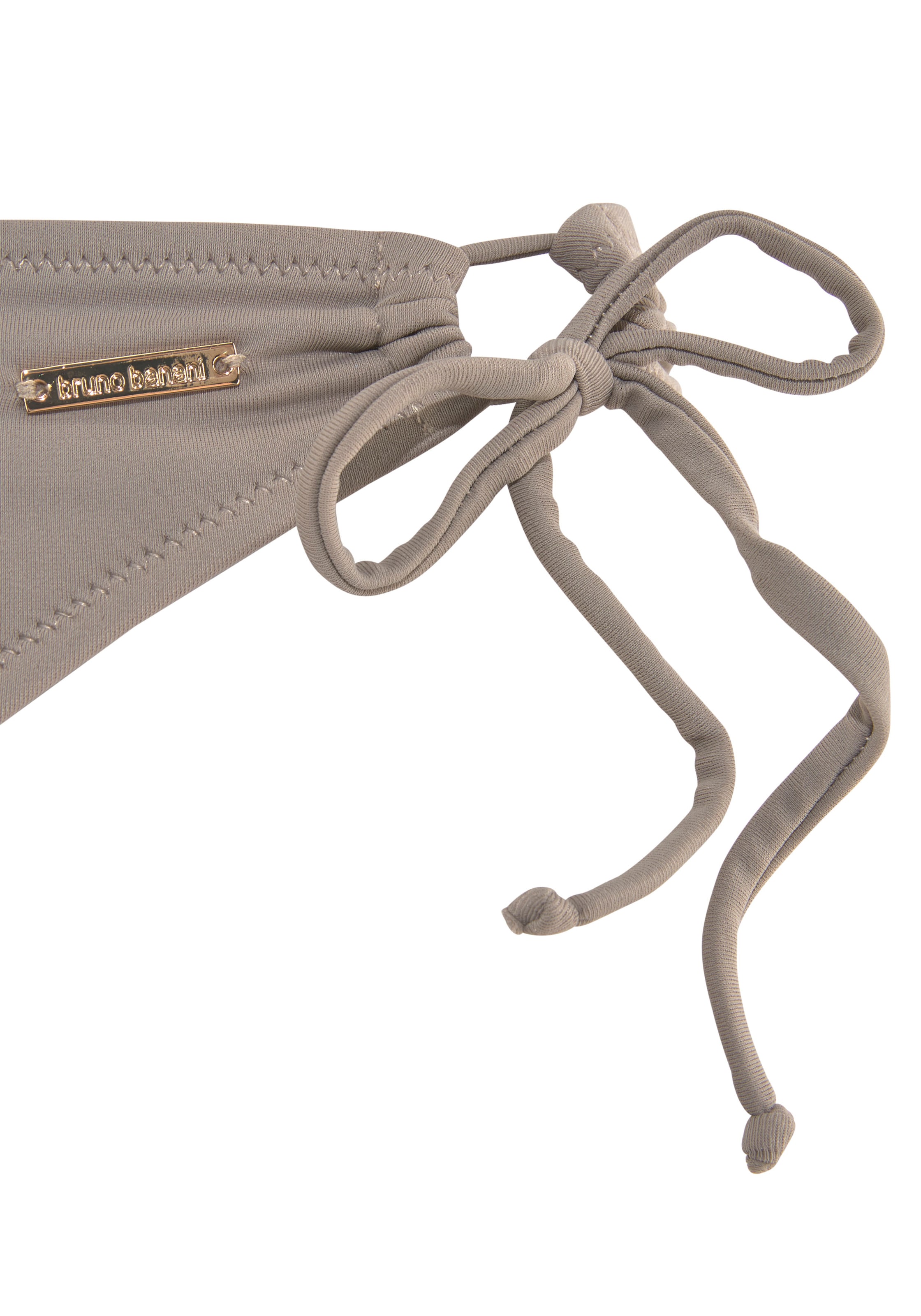 Bruno Banani Triangel-Bikini, mit gold-schwarzenen Accessories