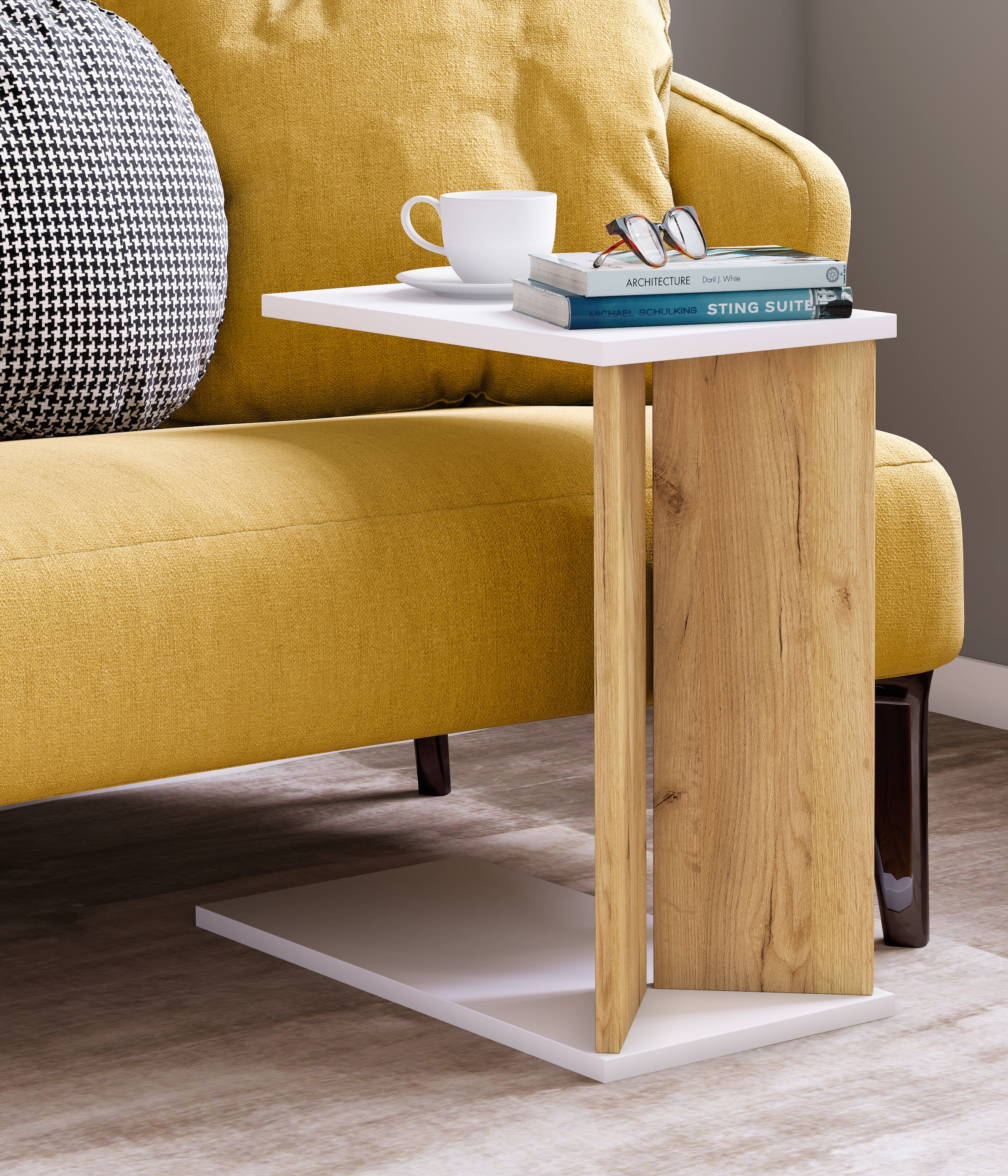 VCM Couchtisch »Holz Beistelltisch Couchtisch Sofatisch Nachto M« 1 Stk. tlg.