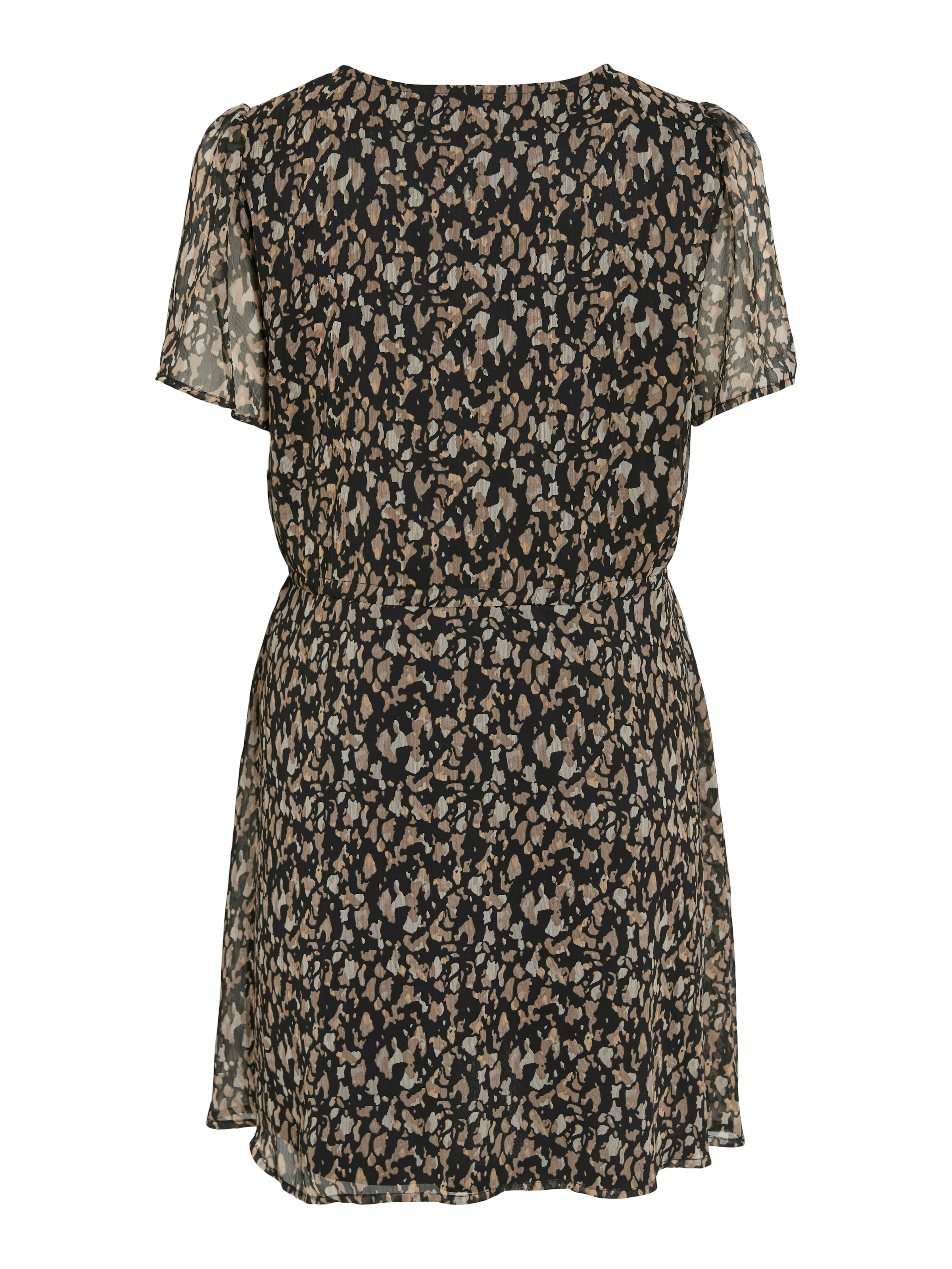 Vila Minikleid »VIFALIA V-NECK S/S SHORT DRESS- NOOS« Sommerkleid,