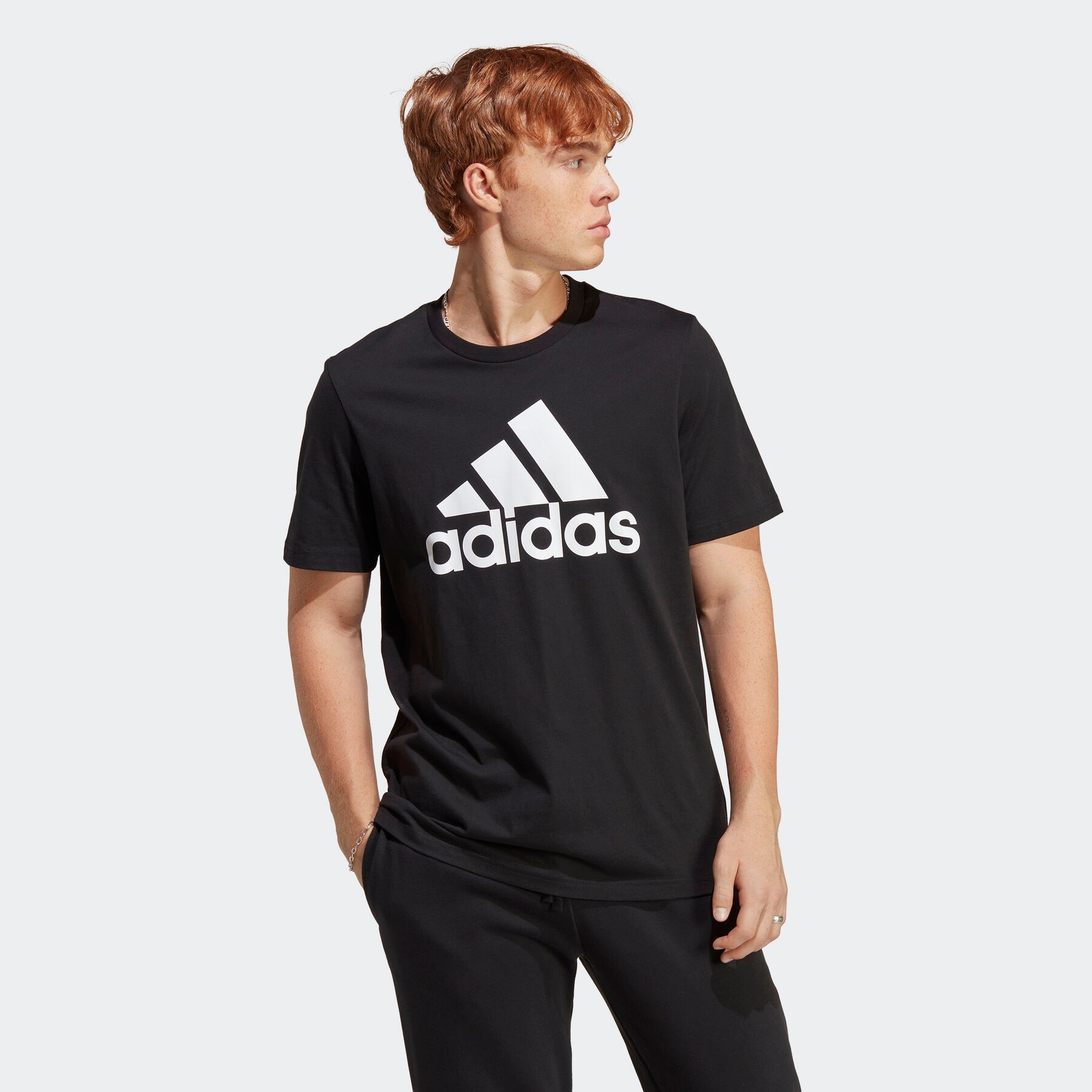 adidas Sportswear T-Shirt »M BL SJ T« Kurzarm, für Fitness und Freizeit, mit großem Logodruck