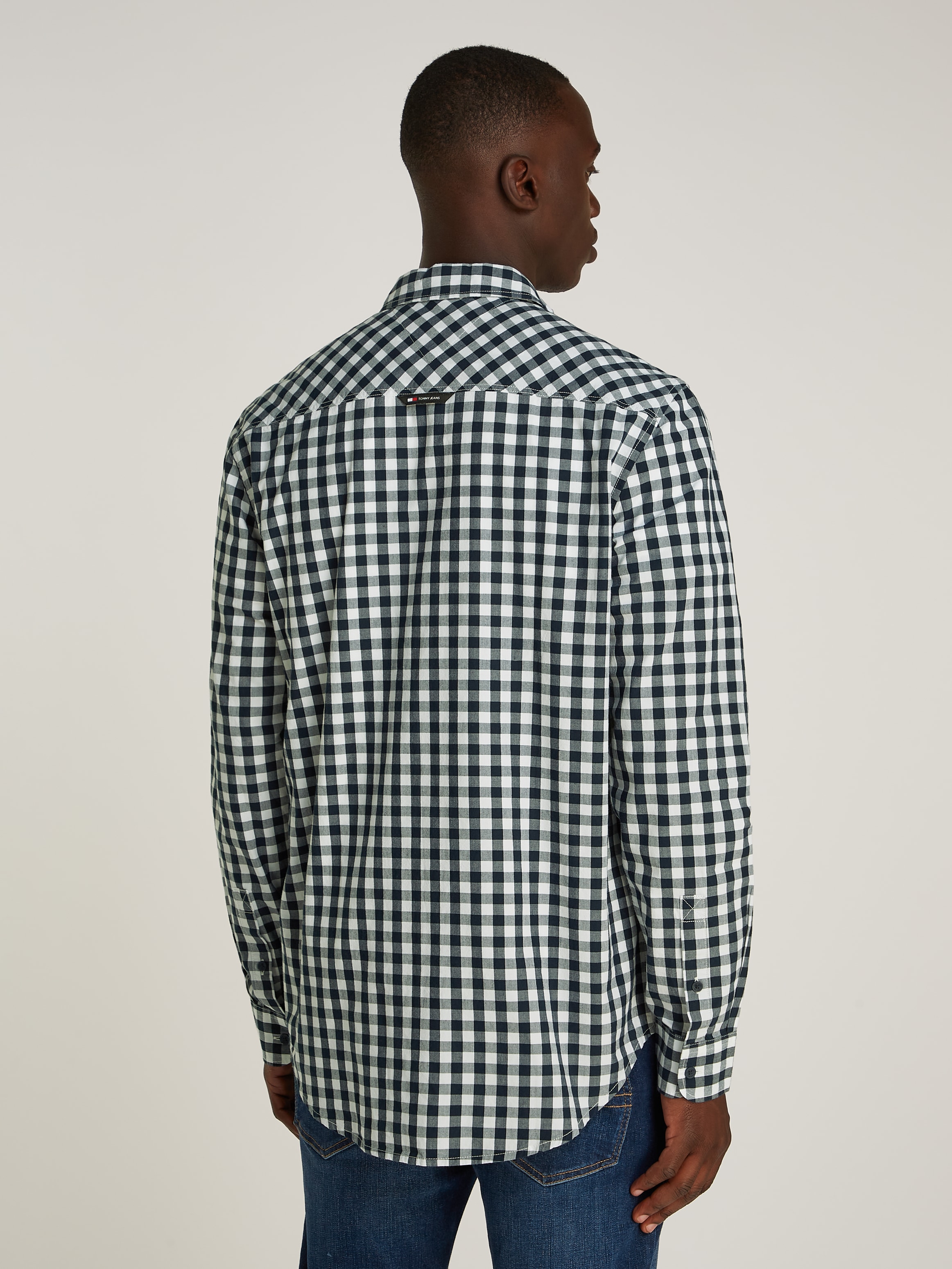 Tommy Jeans Karohemd »TJM REG POPLIN CHECK SHIRT«