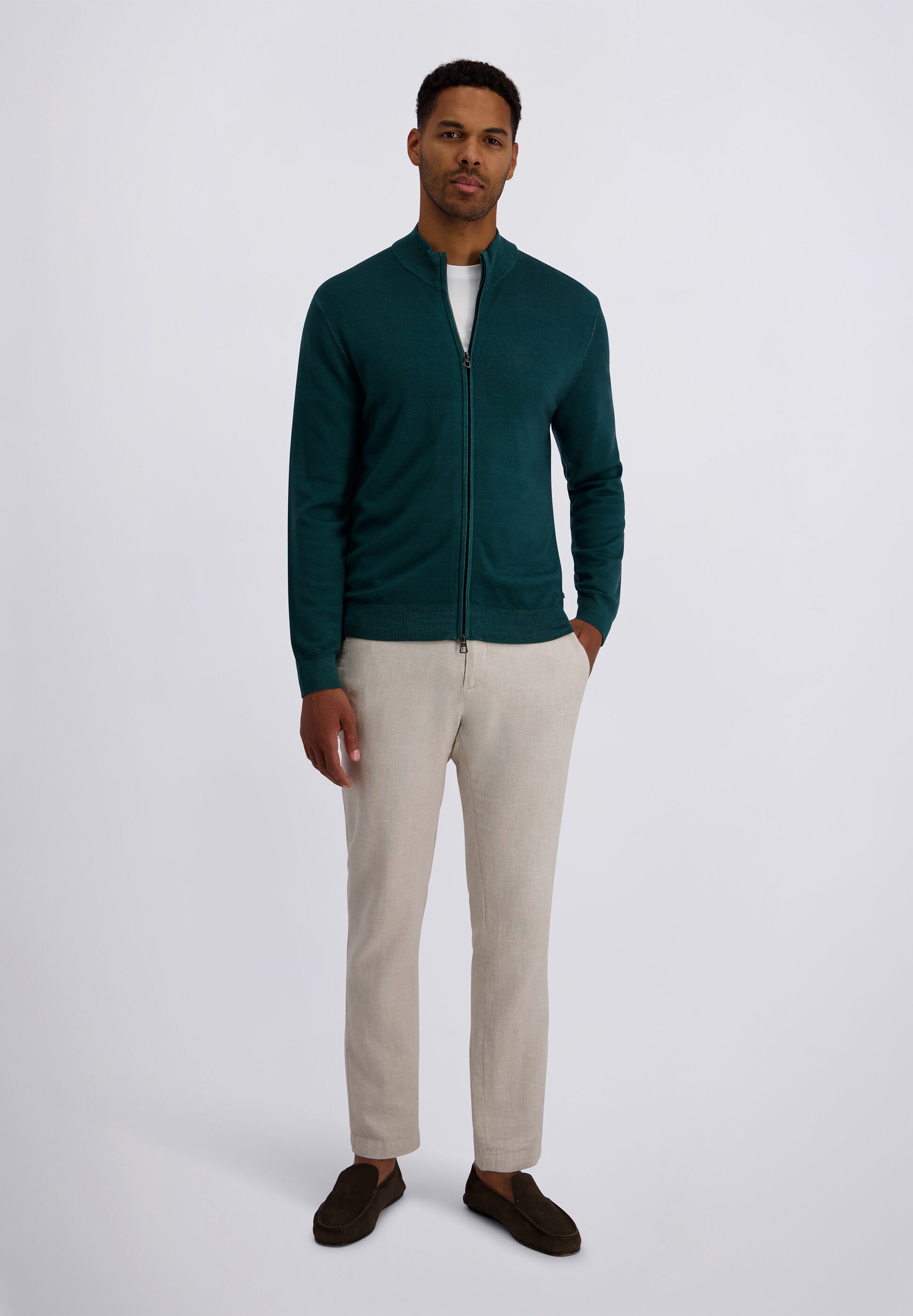 Pierre Cardin Strickjacke »Pierre Cardin Strickjacke« aus 100% Wolle