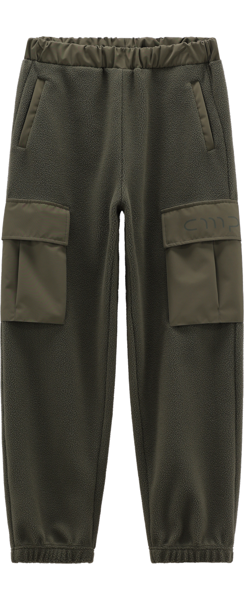 CMP Fleecehose »MAN LONG PANT«  Teddyfleece mit Wärmekomfort, Cargo-Taschen, Elastischer Bund