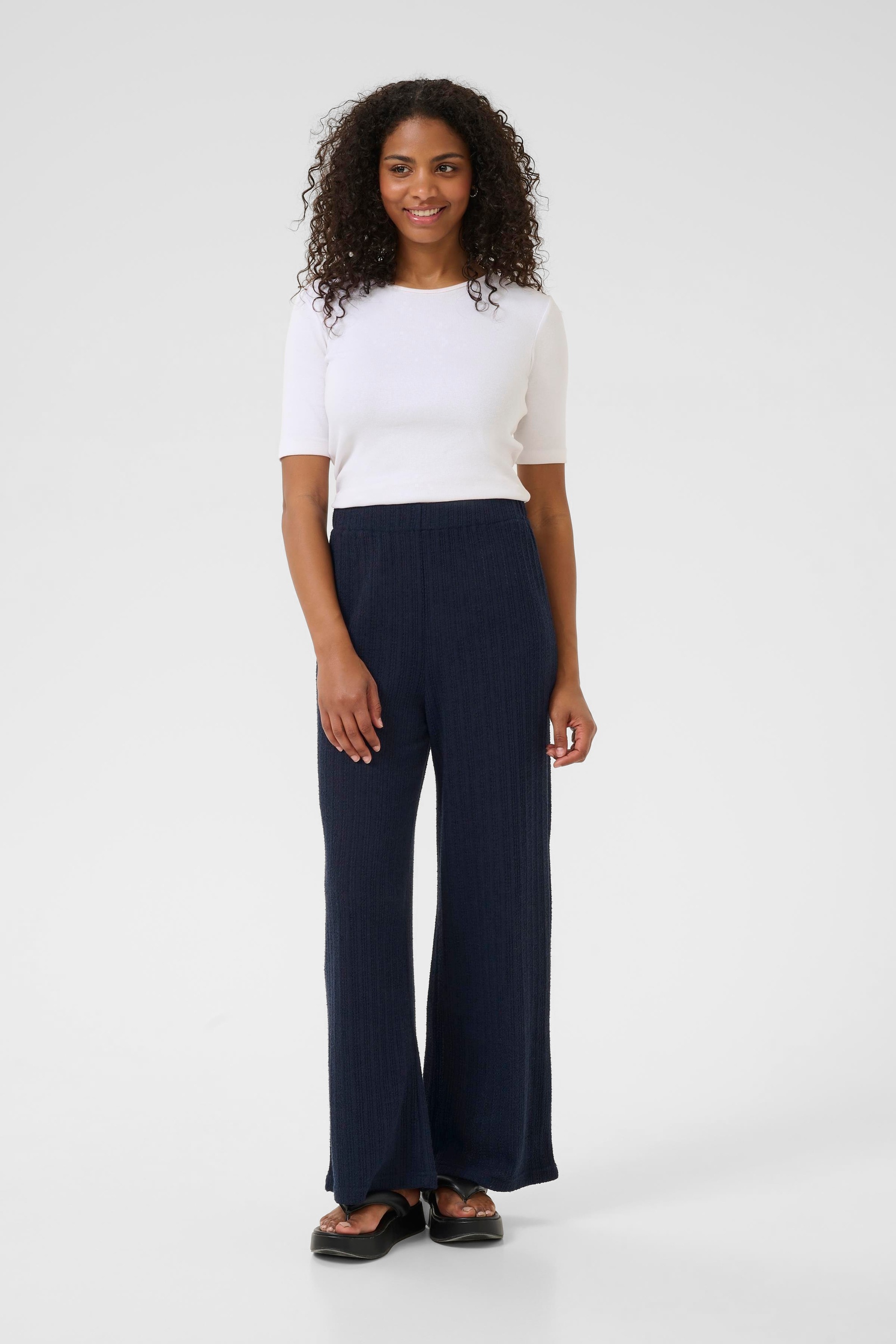 KAFFE Stoffhose »Damen Strickhose KAedith«
