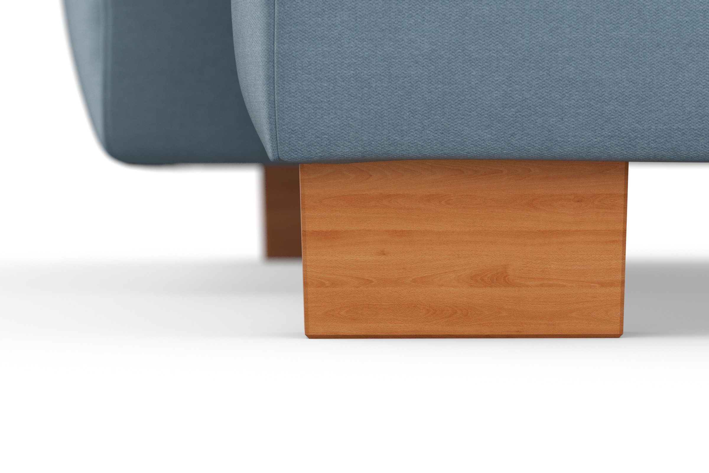 sit&more Wohnlandschaft »Dundee U-Form«, mit Federkern und Massivholzfüßen, wahlweise mit Kopfteilverstellung