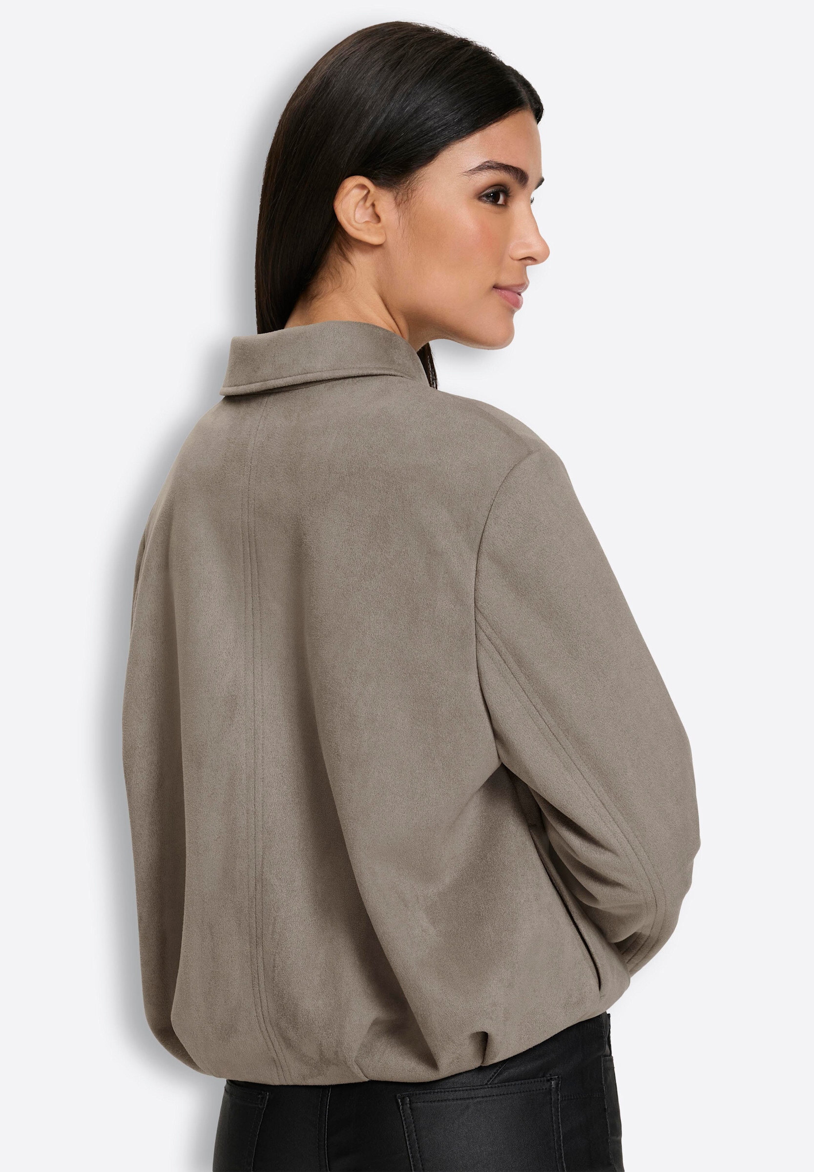 heine Blusenblazer »Lederimitat-Blazer Lederimitat-Blazer«