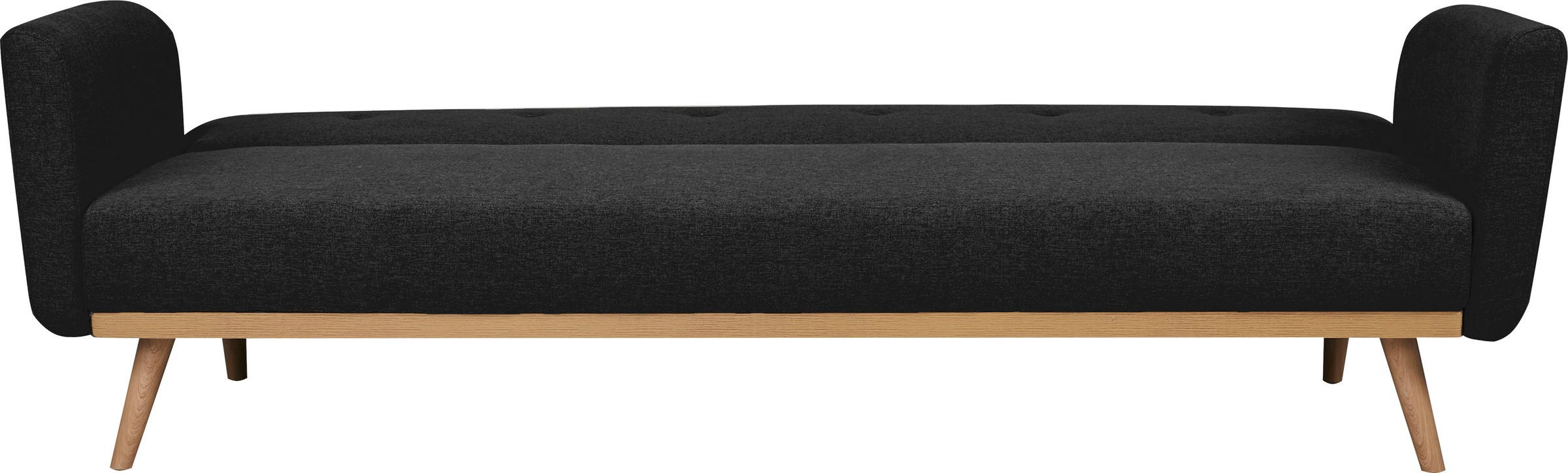 SalesFever Schlafsofa, Knopfheftung an der Rückenfläche