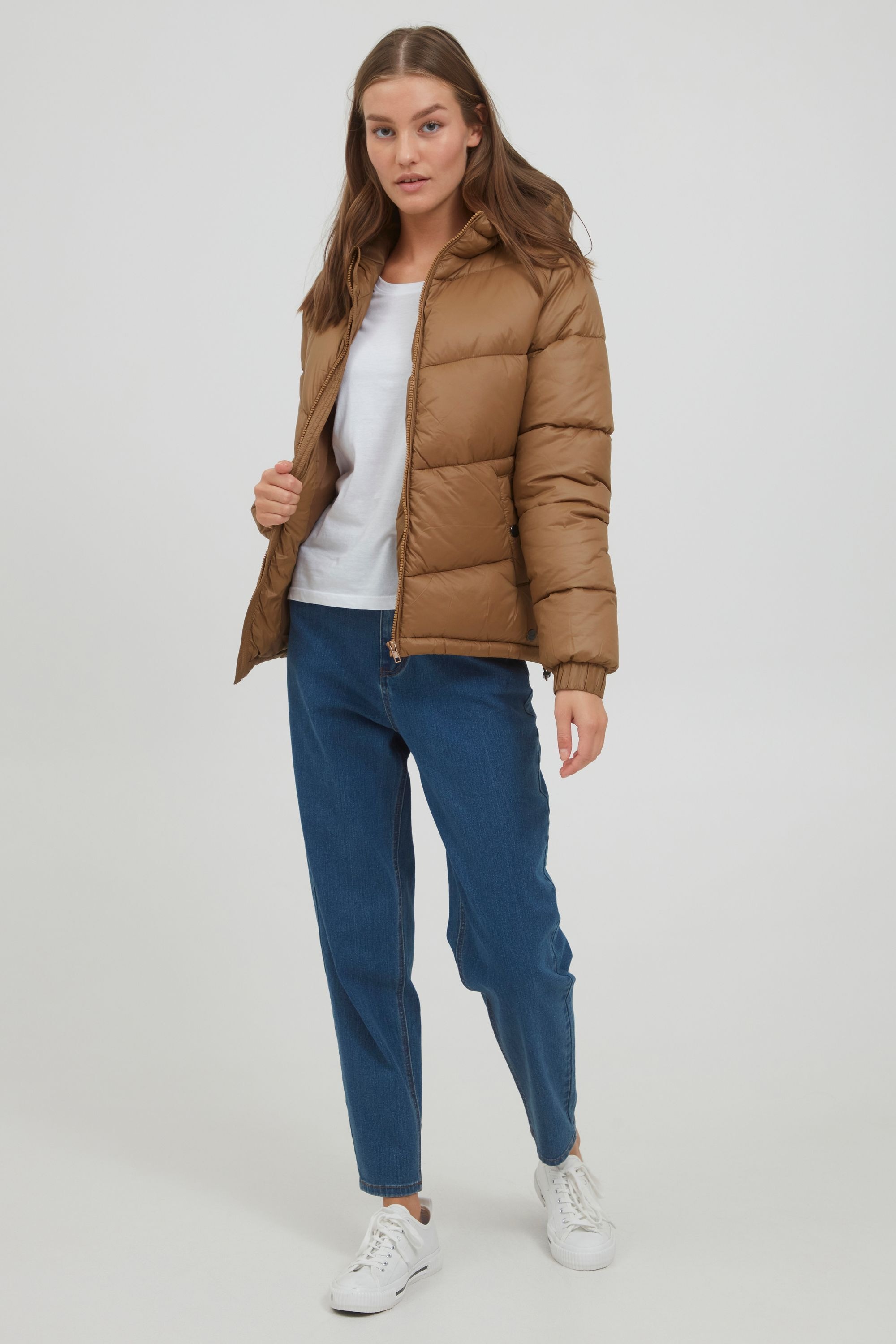 OXMO Steppjacke »Steppjacke OXTabea«, mit Kapuze