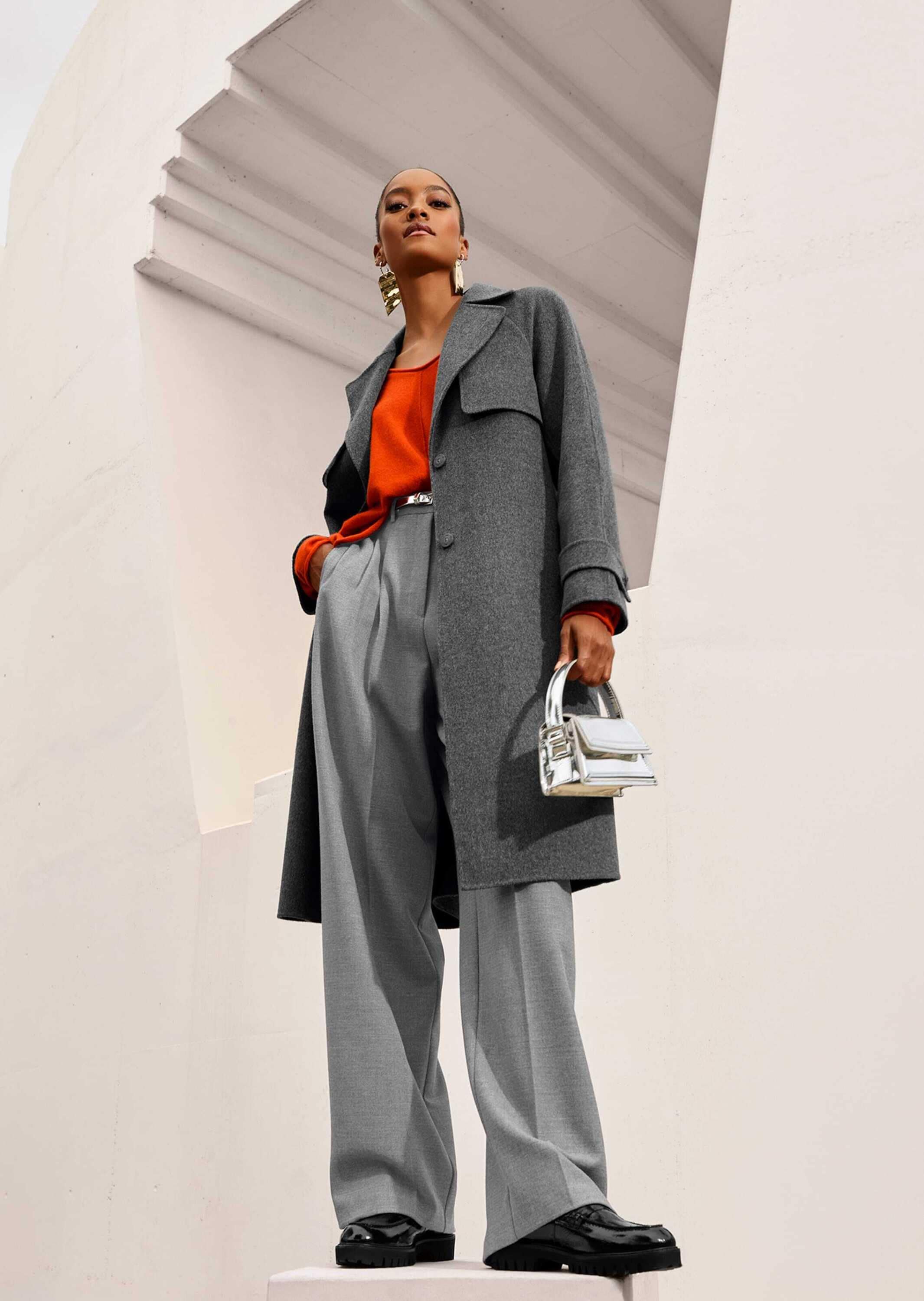 MADELEINE Langmantel »Mantel Doubleface-Mantel«