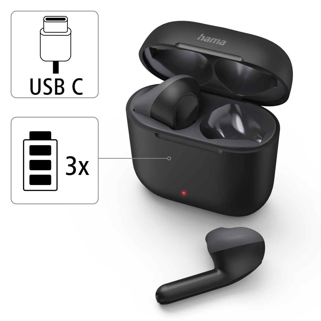 Bluetooth-Kopfhörer »Bluetooth® Kopfhörer True Wireless, Earbuds, Autopairing, Apple...