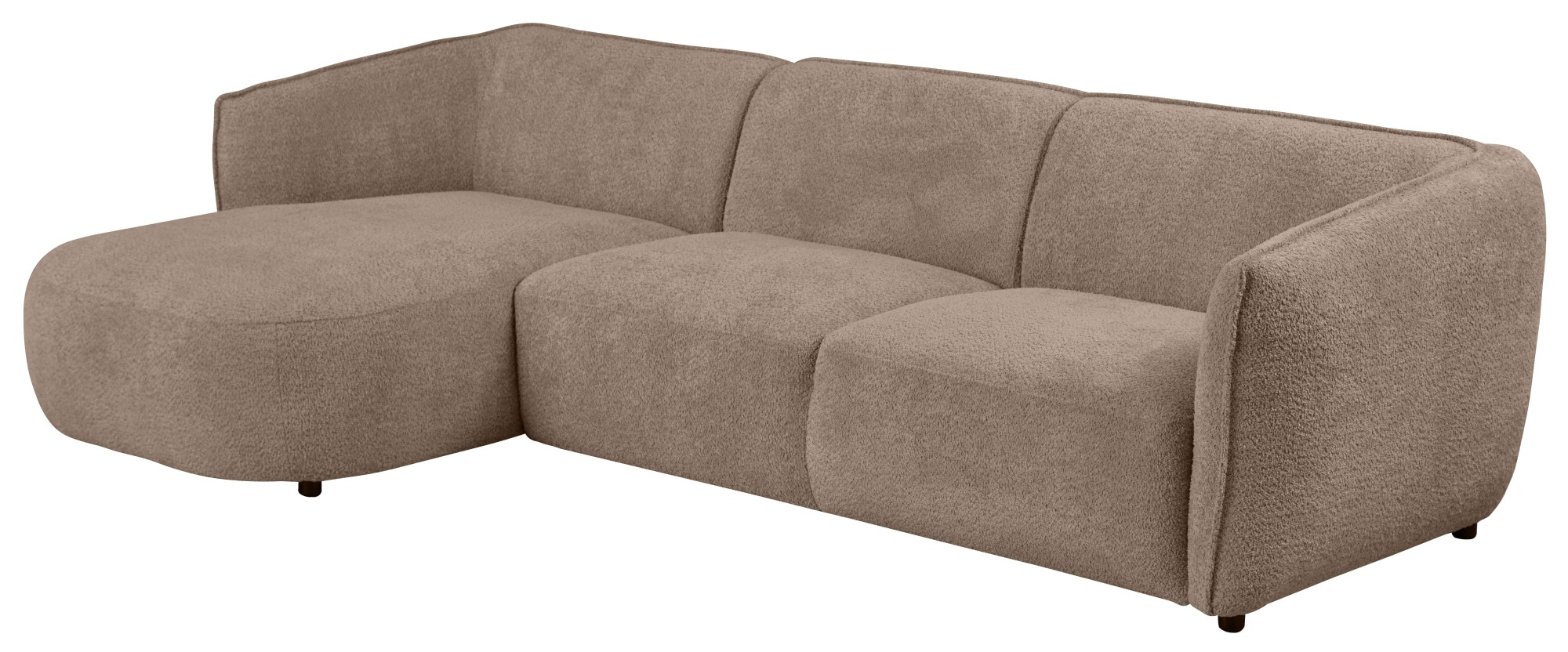 Home affaire Ecksofa »Ostrup« schlichtes modernes Design, in verschiedenen Farben