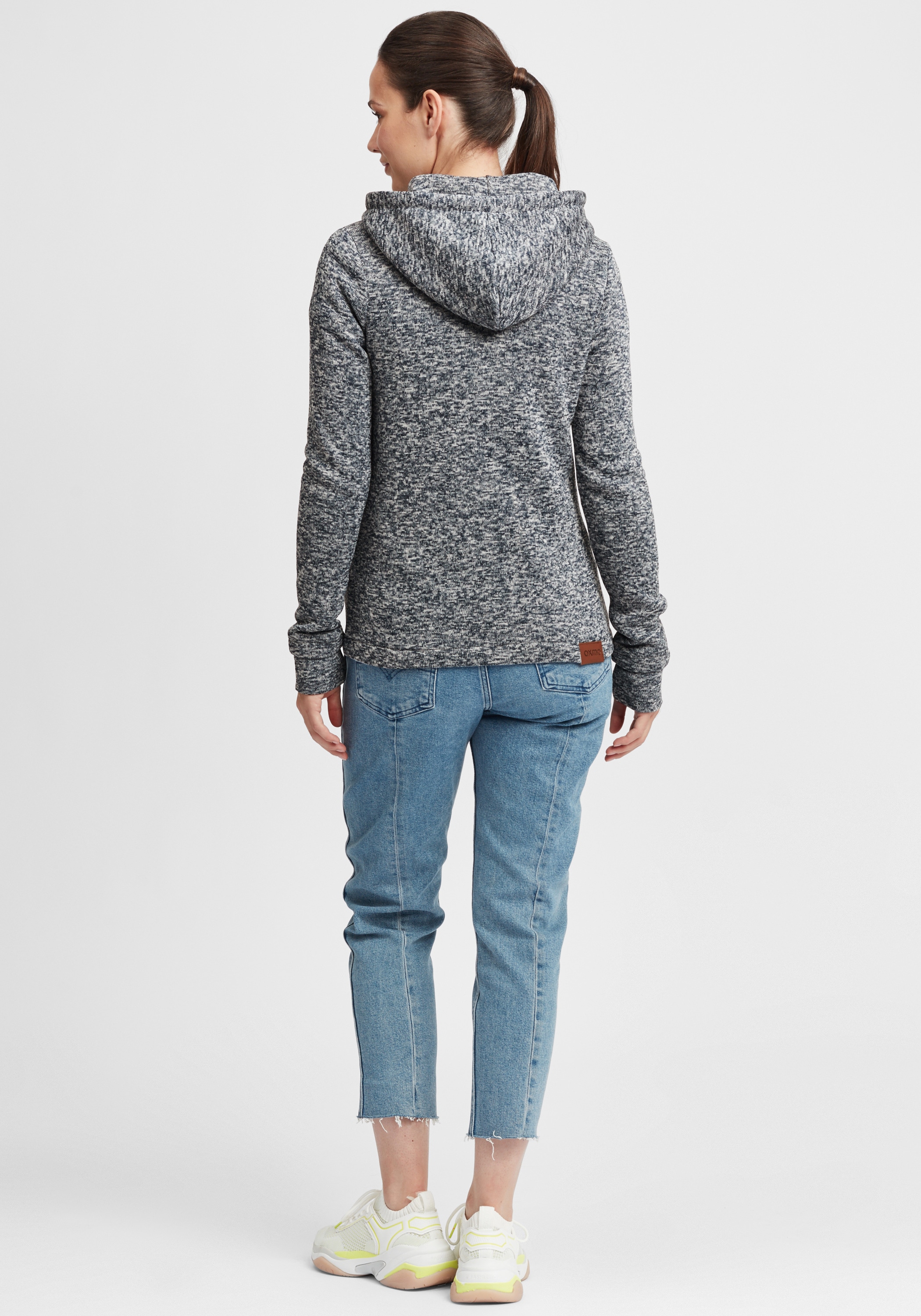 OXMO Strickfleecejacke »Strickfleecejacke OXThory«