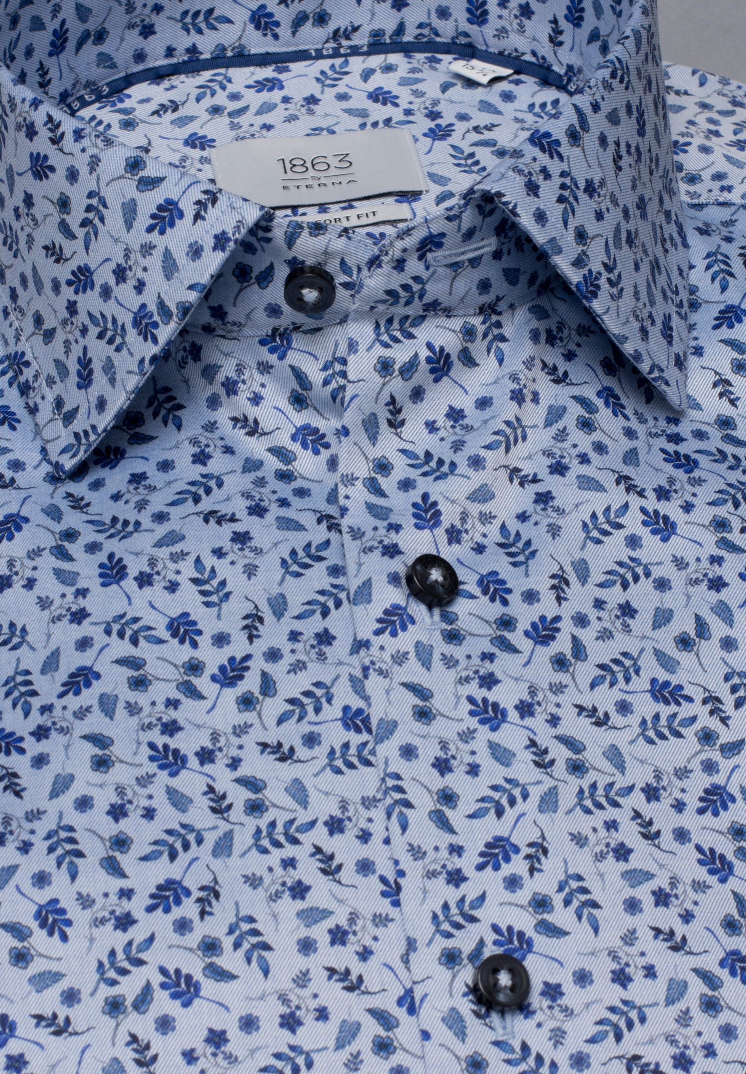 Eterna Langarmhemd »COMFORT FIT« NON IRON (bügelfrei)