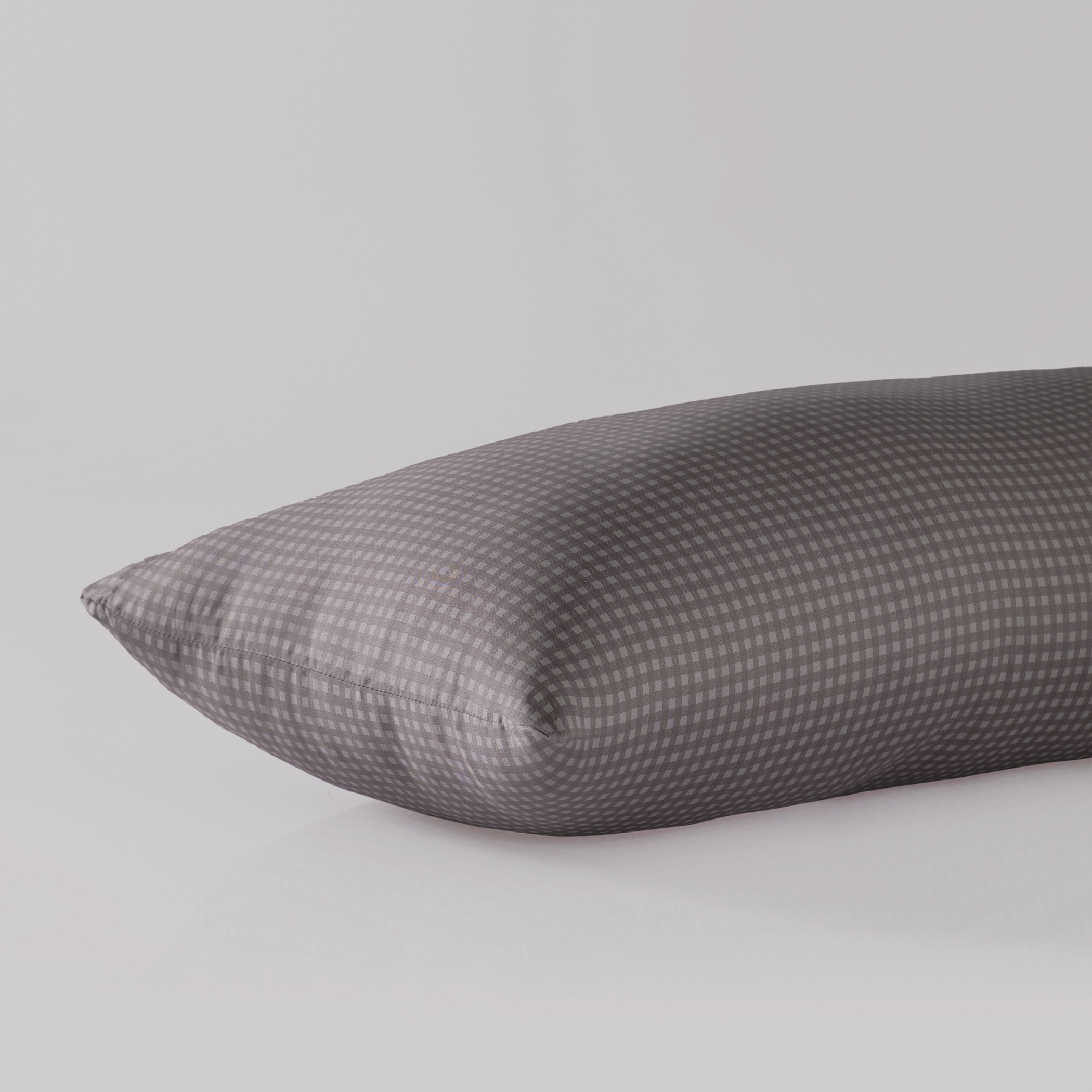 Florella Bettwäsche »»Karo Five grafit « Edel-Satin,  100% Baumwolle«