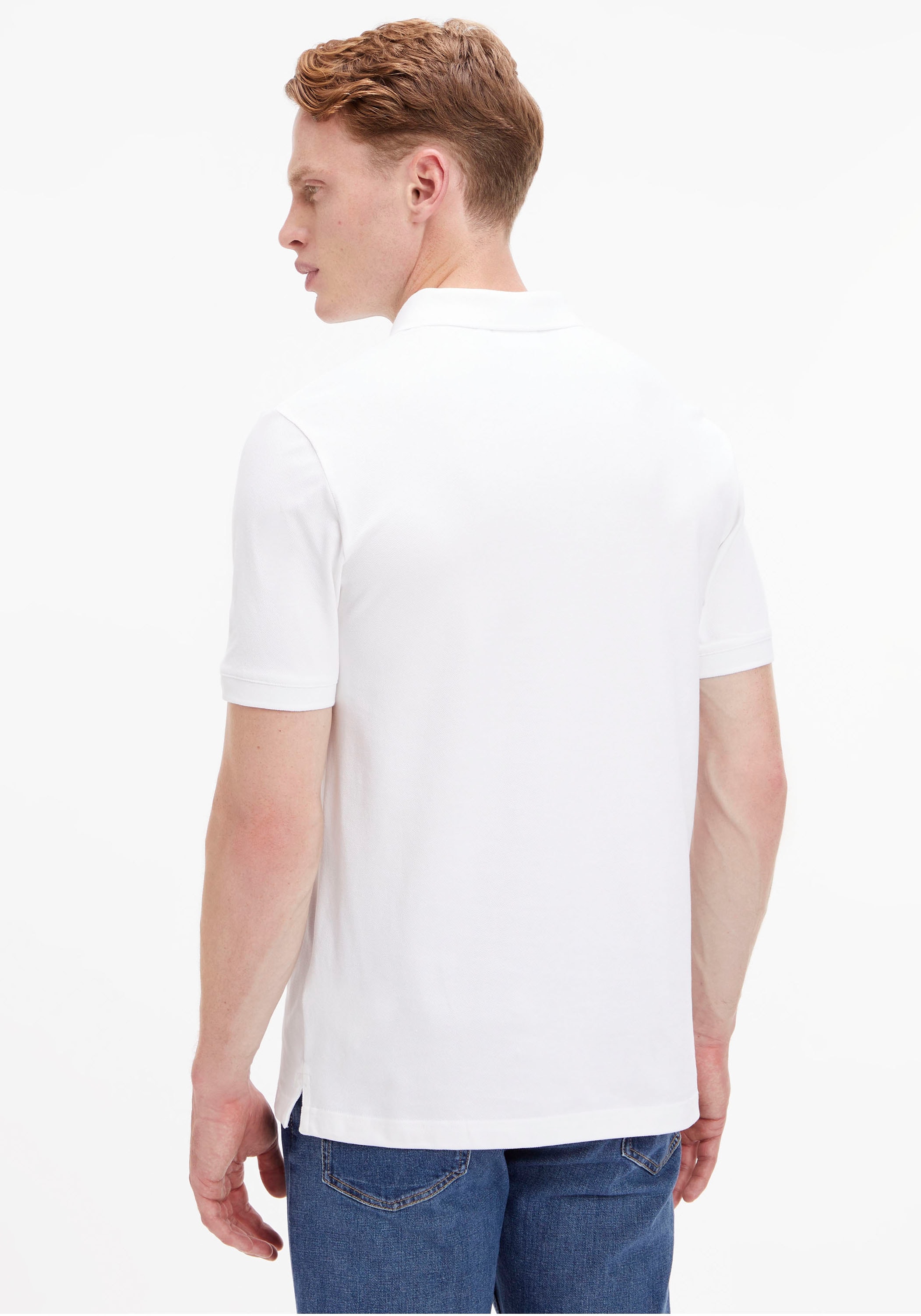 Calvin Klein Poloshirt, mit Calvin Klein Logo auf der Brust