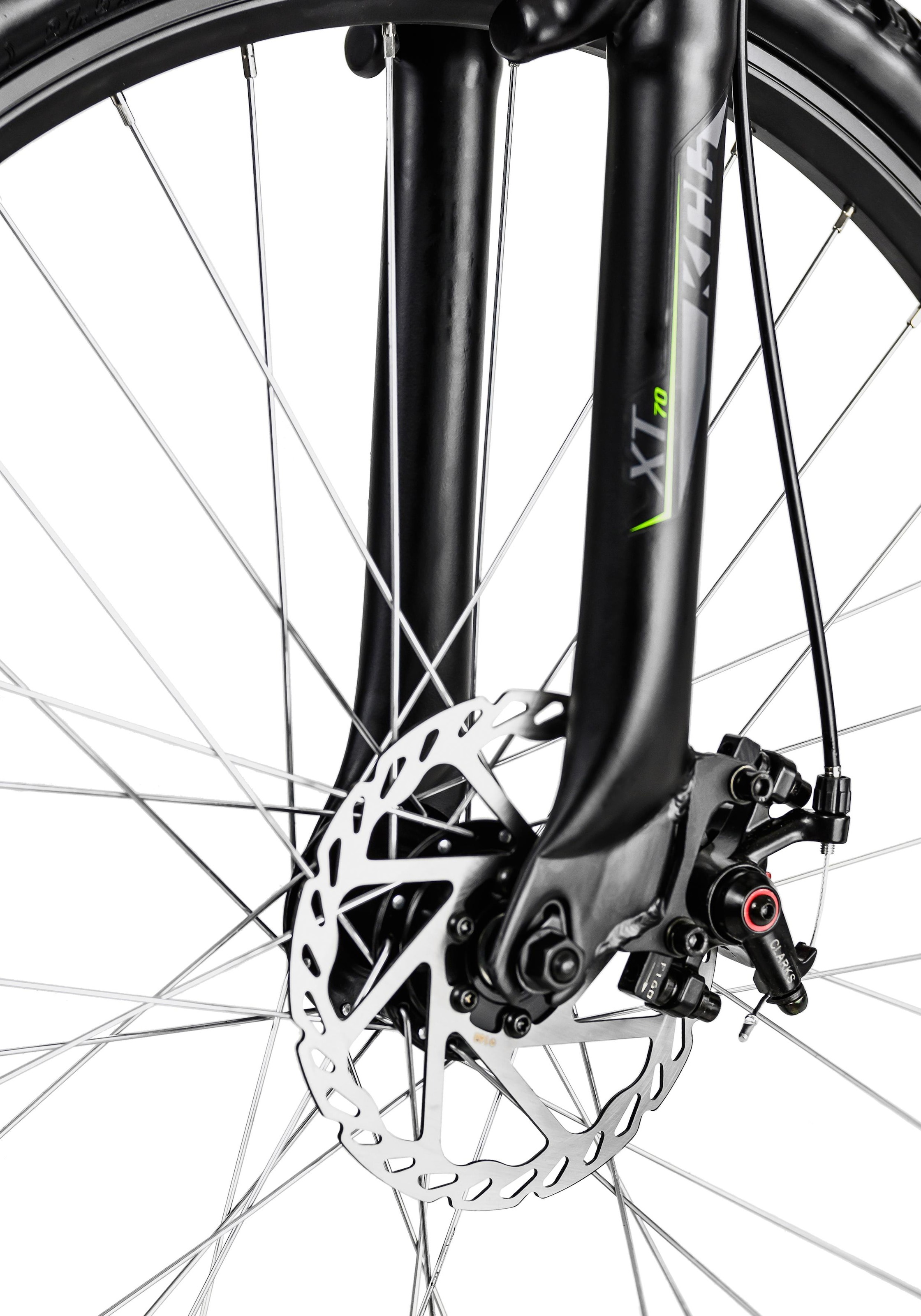 KS Cycling Mountainbike »Heist«, 24 Gang, Shimano, Altus Schaltwerk, Kettenschaltung, für Damen und Herren, Kettenschaltung
